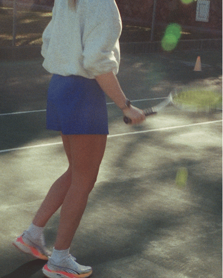 On-court coaching at Alegria Tennis Retreats