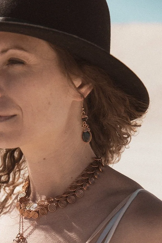 'Bonita' Copper Earring