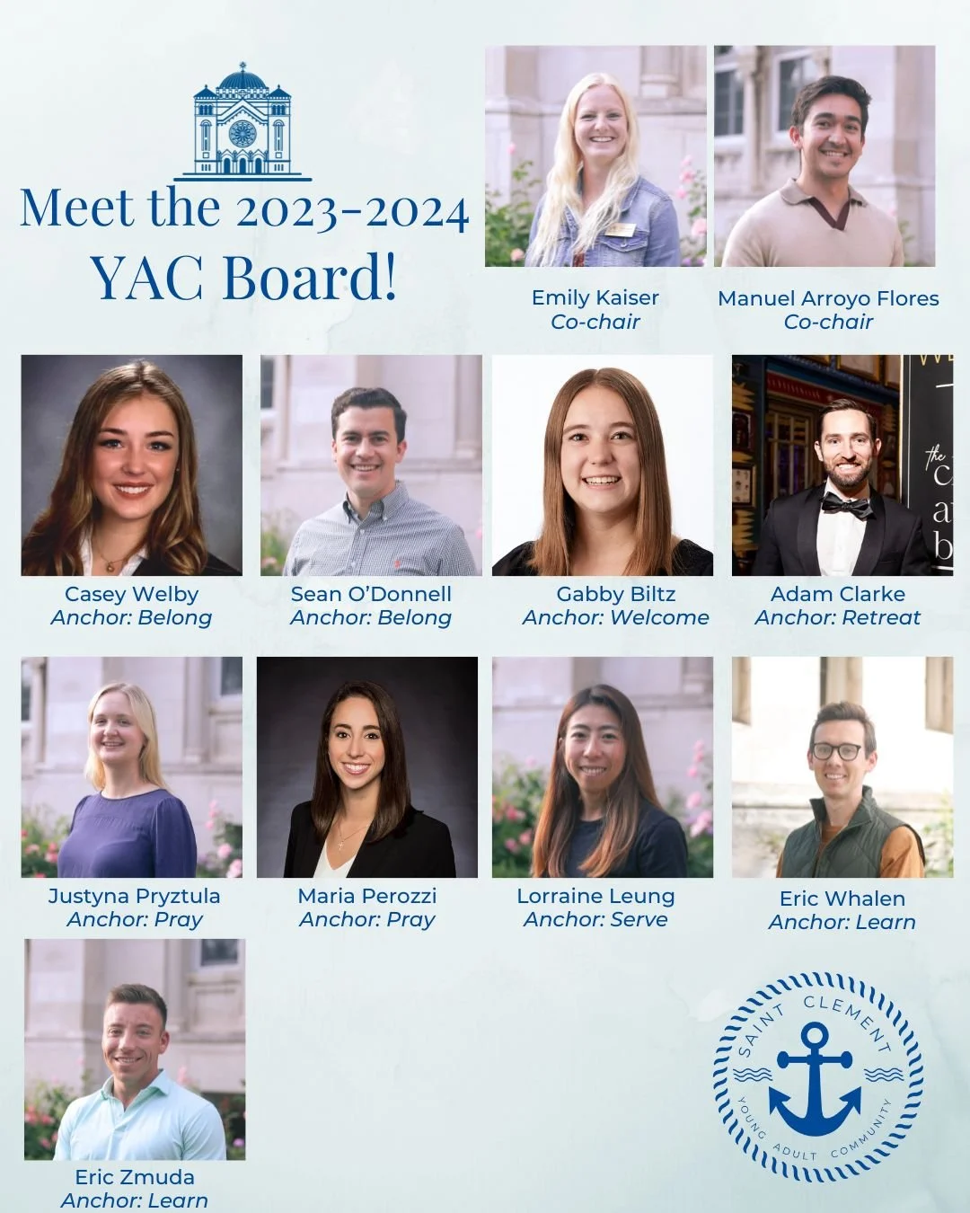 Young Adult Community — Saint Clement Parish