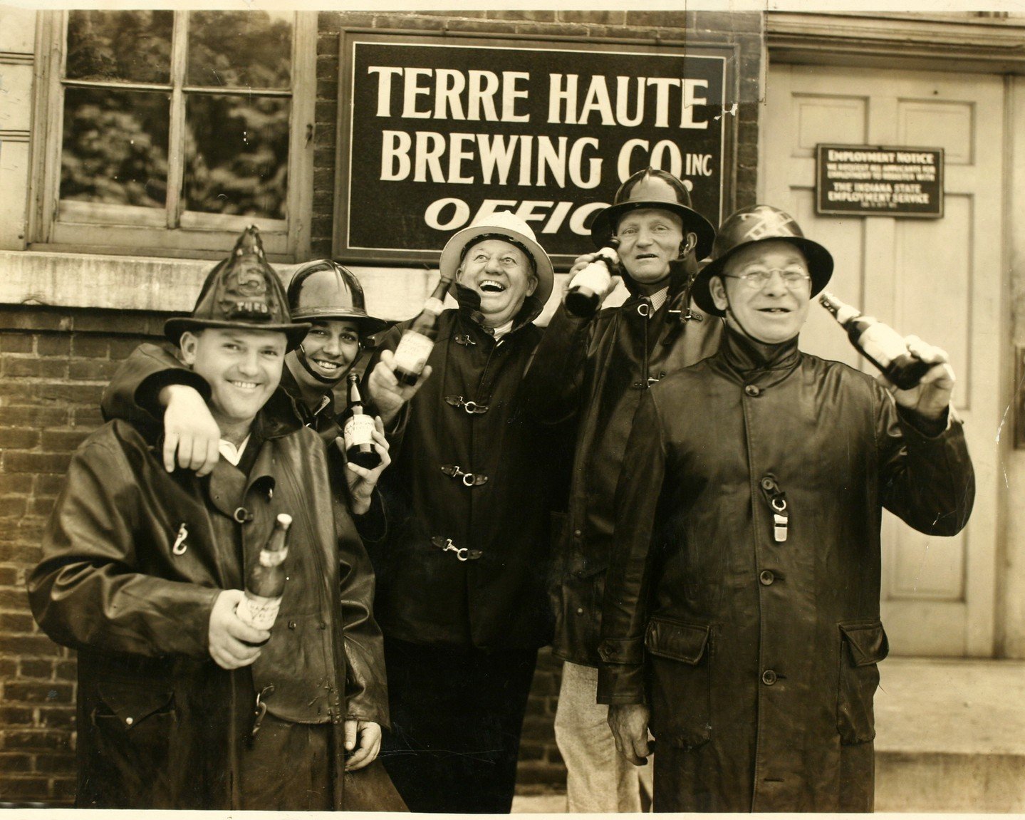 Travel back to a sultry summer night in 1936, and what do you find? Well, right there on 9th Street, just a hop, skip, and a jump from the THBC entrance, you'll stumble upon a merry band of characters. 

Chester Rickard, Carey Congleton, Frank Miller