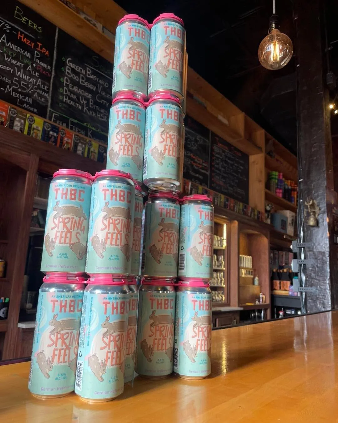 🐇 Spring Feels Are Hopping Away! 🐇
Our seasonal German Hefeweizen won&rsquo;t be sticking around much longer &mdash; and at $6 per 4-pack, it&rsquo;s going fast!

Swing by the taproom and stock up before this spring favorite disappears for the year