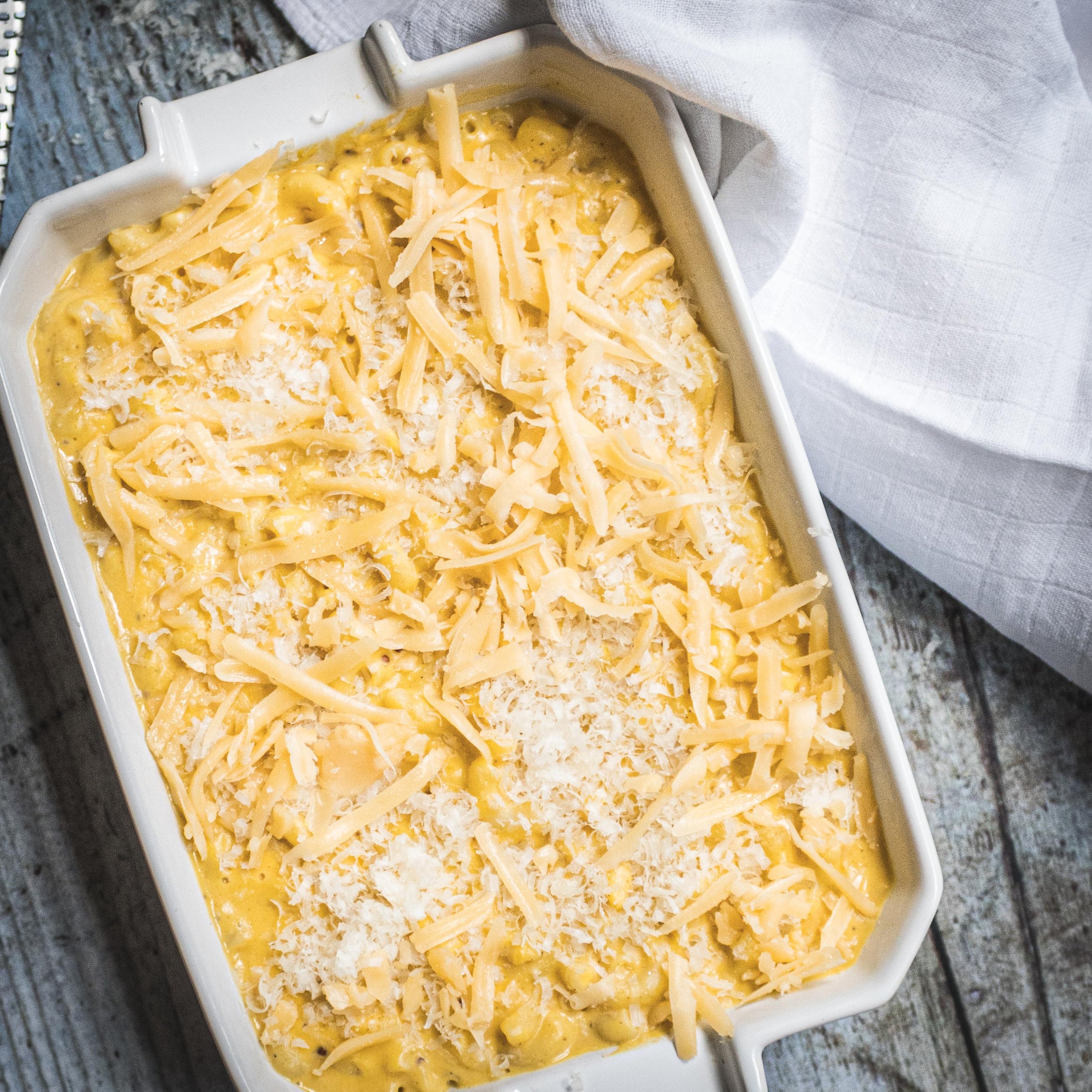 Brown Butter Pumpkin Mac & Cheese