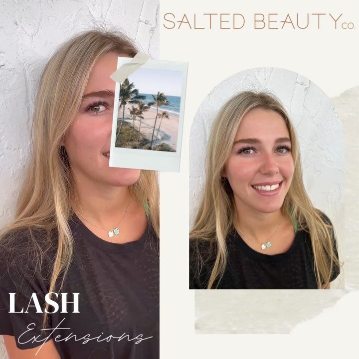 Effortless beauty is just one appointment away!⠀
&bull;⠀
&bull;⠀
Swipe 👈🏼 to see this cuties lashes zoomed in 🫶🏼⠀
&bull;⠀
&bull;⠀
Visit 𝘄𝘄𝘄.𝘀𝗮𝗹𝘁𝗲𝗱𝗯𝗲𝗮𝘂𝘁𝘆.𝗰𝗼 or click the link in bio to book your appointment today! My DM's are alwa