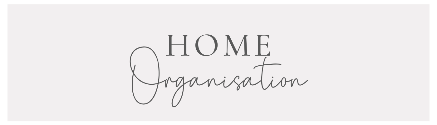 Home Organising Service Text