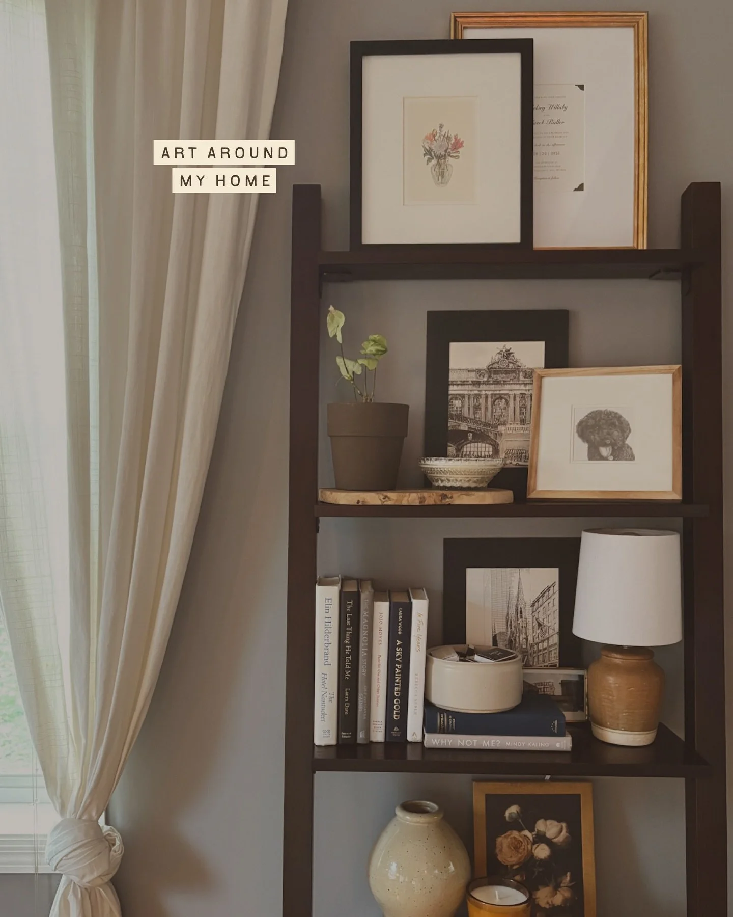 Sharing a little look at the art around our home 🤎 I&rsquo;ve loved collecting pieces from estate sales, vintage markets, travels, kind friends, and creating a few myself. It&rsquo;s so special to live with things that tell a story. Swipe to see six