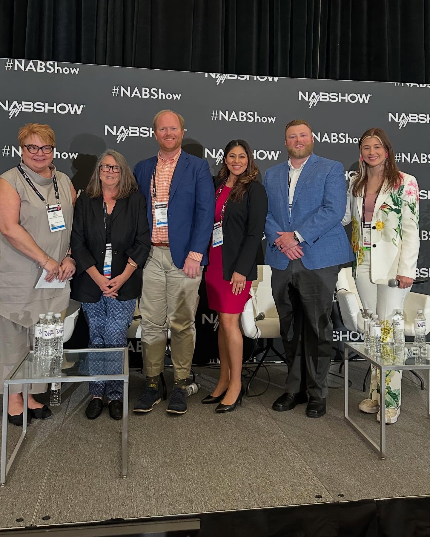 Honored to have joined so many inspiring leaders, educators, and awardees on multiple panels at @nabshow this past week. An unforgettable experience I&rsquo;m truly grateful to have been a part of. 

And a few extra pics of the fits from the show 😎