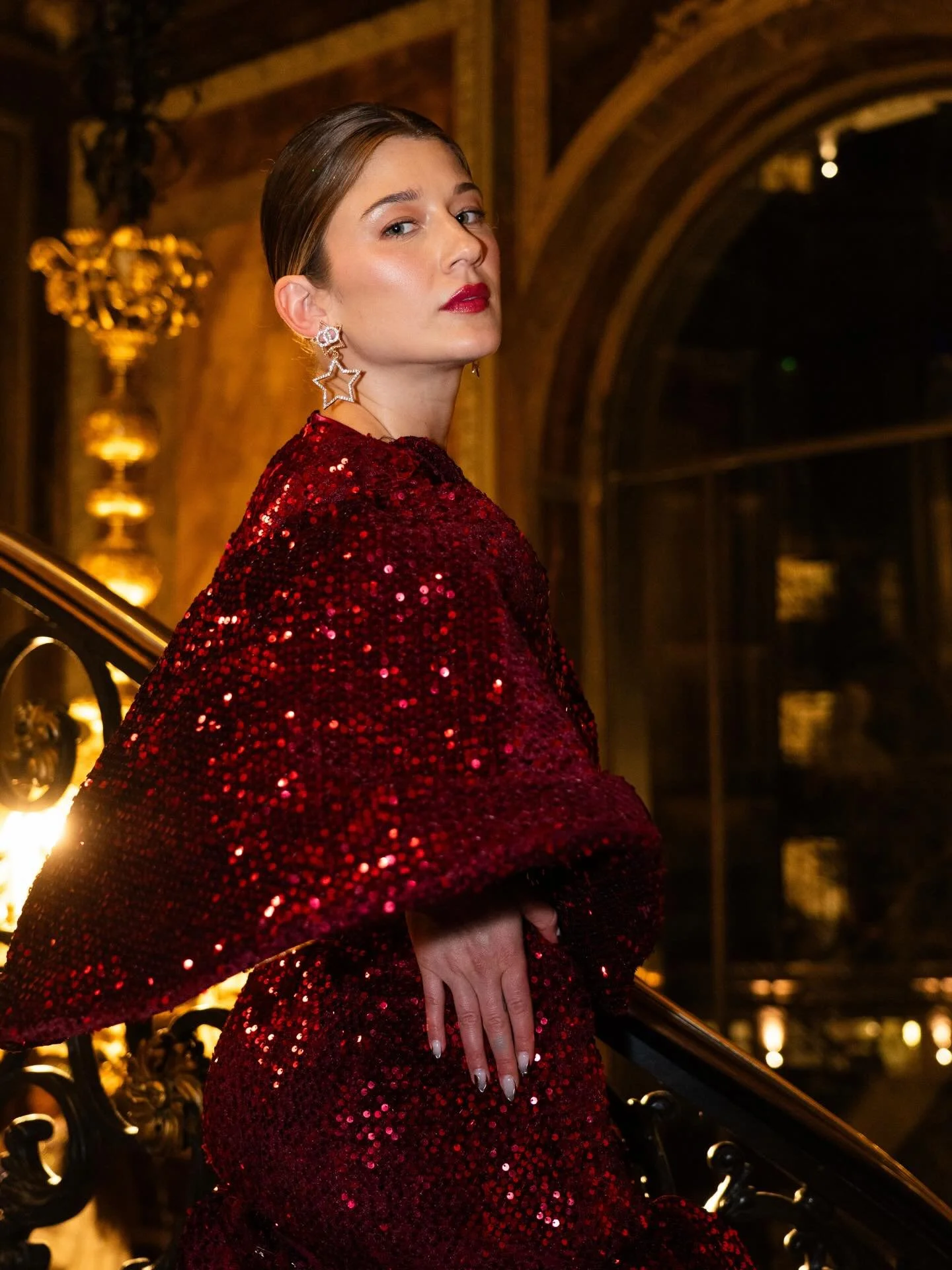 &ldquo;The only time I look back is for the camera&hellip;&rdquo; 😝

What an HONOR it was to model for @chonabacaoco, in the biggest, sparkling dress I&rsquo;ve ever worn! 😍 

Not only are her dresses AMAZING, but so is she&hellip; and she&rsquo;s 