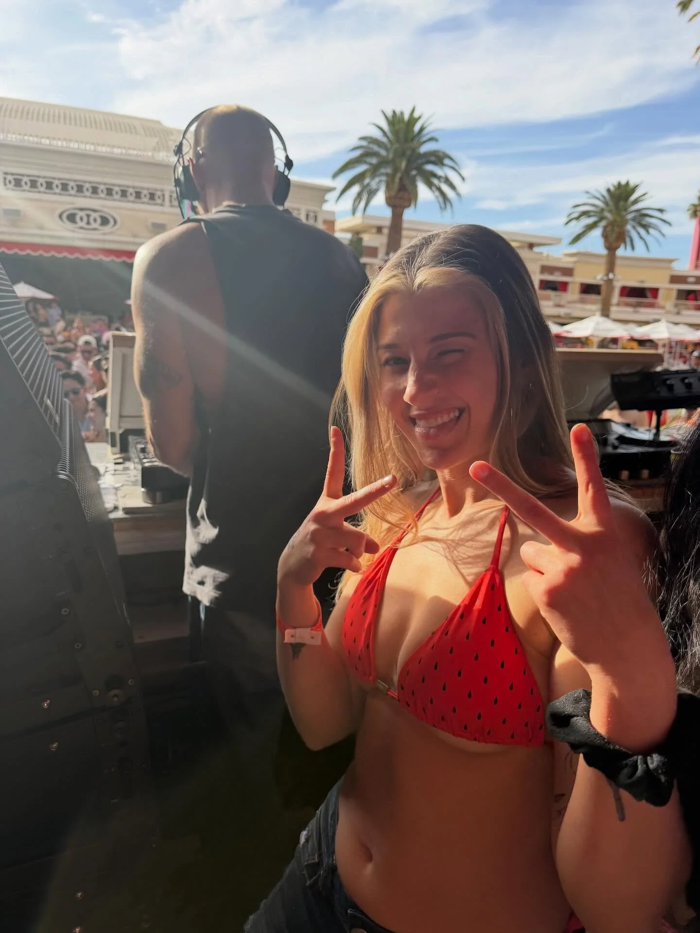 Who would've thought I'd end up behind the DJ booth with @diplo and @ricflairnatureboy? That definitely was not on my 2026 bingo card, but here I am! 😂

Watch me lose it when Diplo plays Cotton Eye Joe&hellip; the best song of all time 🤣

Shoutout 