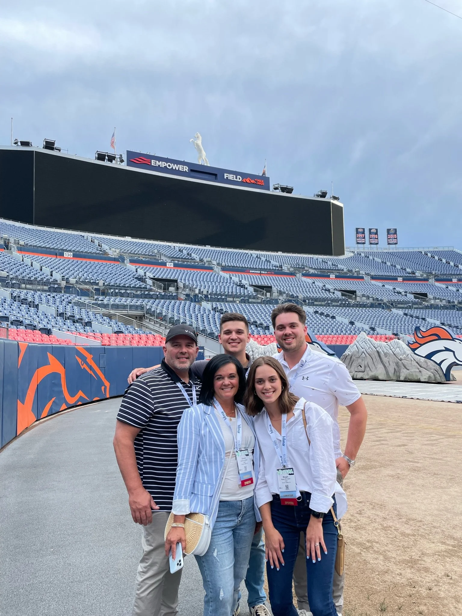 HFMA event at Bronco's stadium!