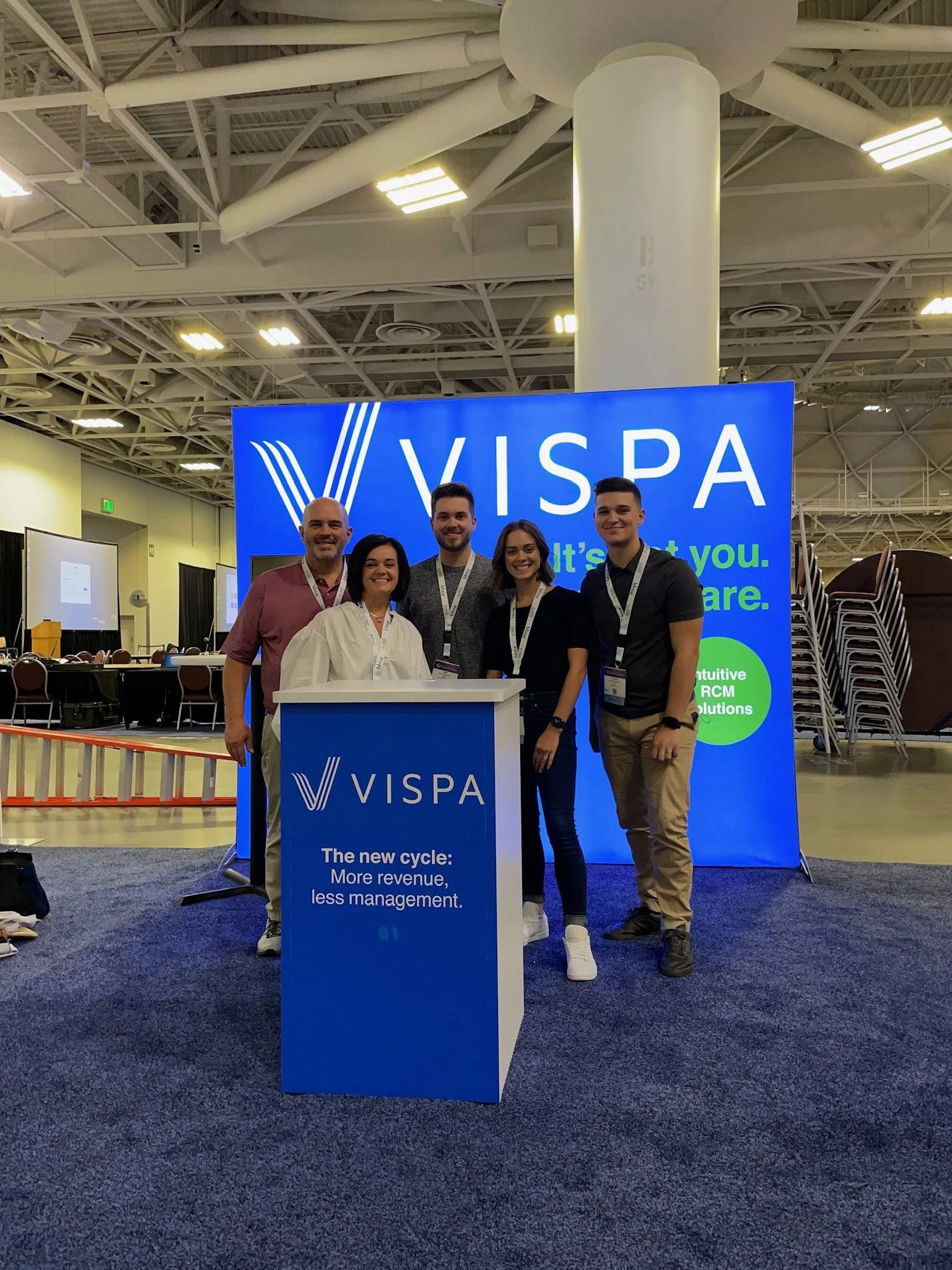 HFMA Vispa booth - 2021
