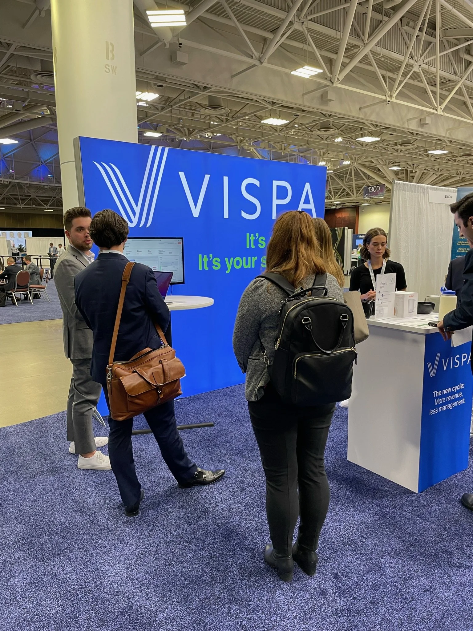 annual HFMA Vispa booth - 2021