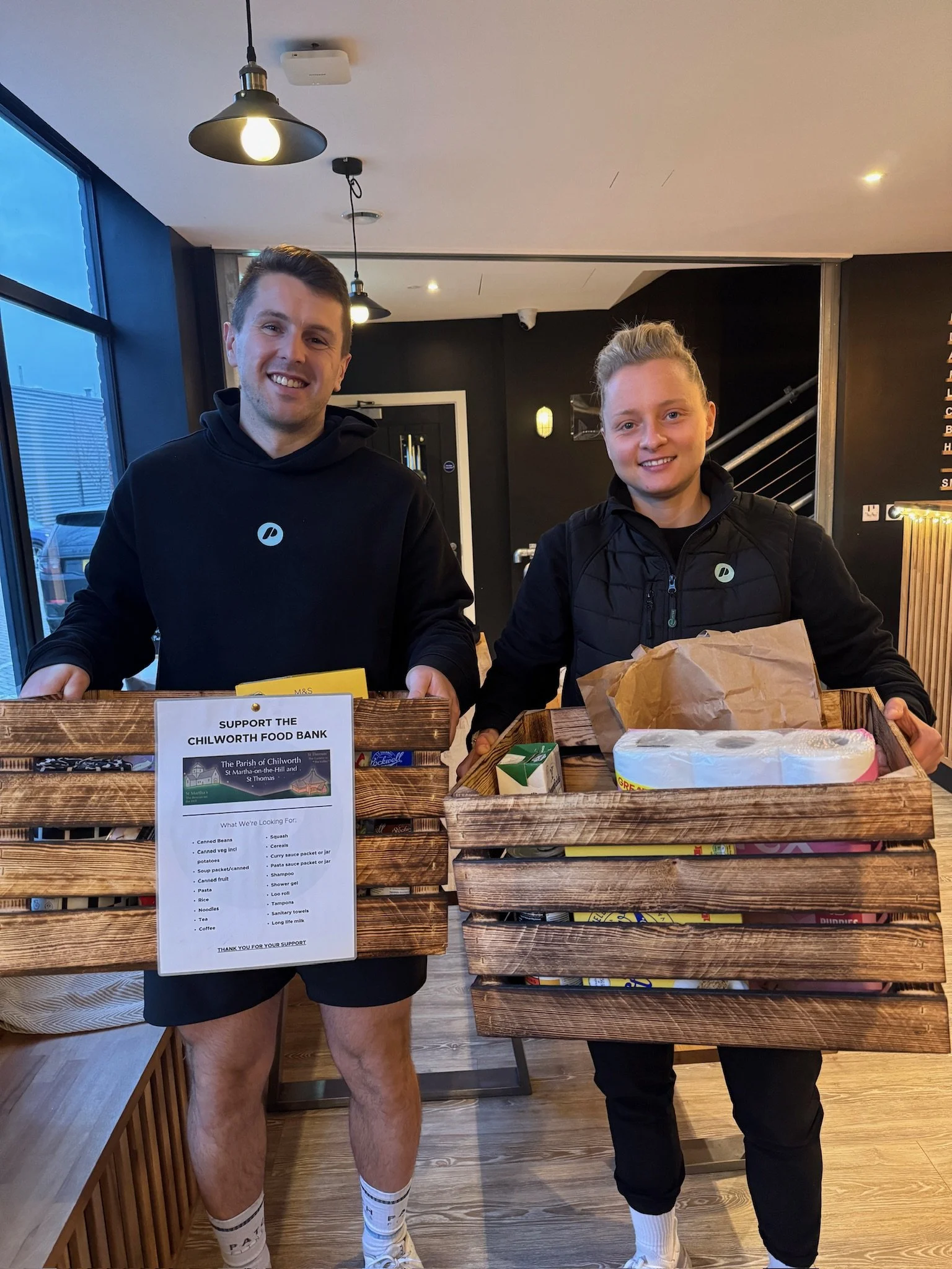 Supporting Chilworth Food Bank