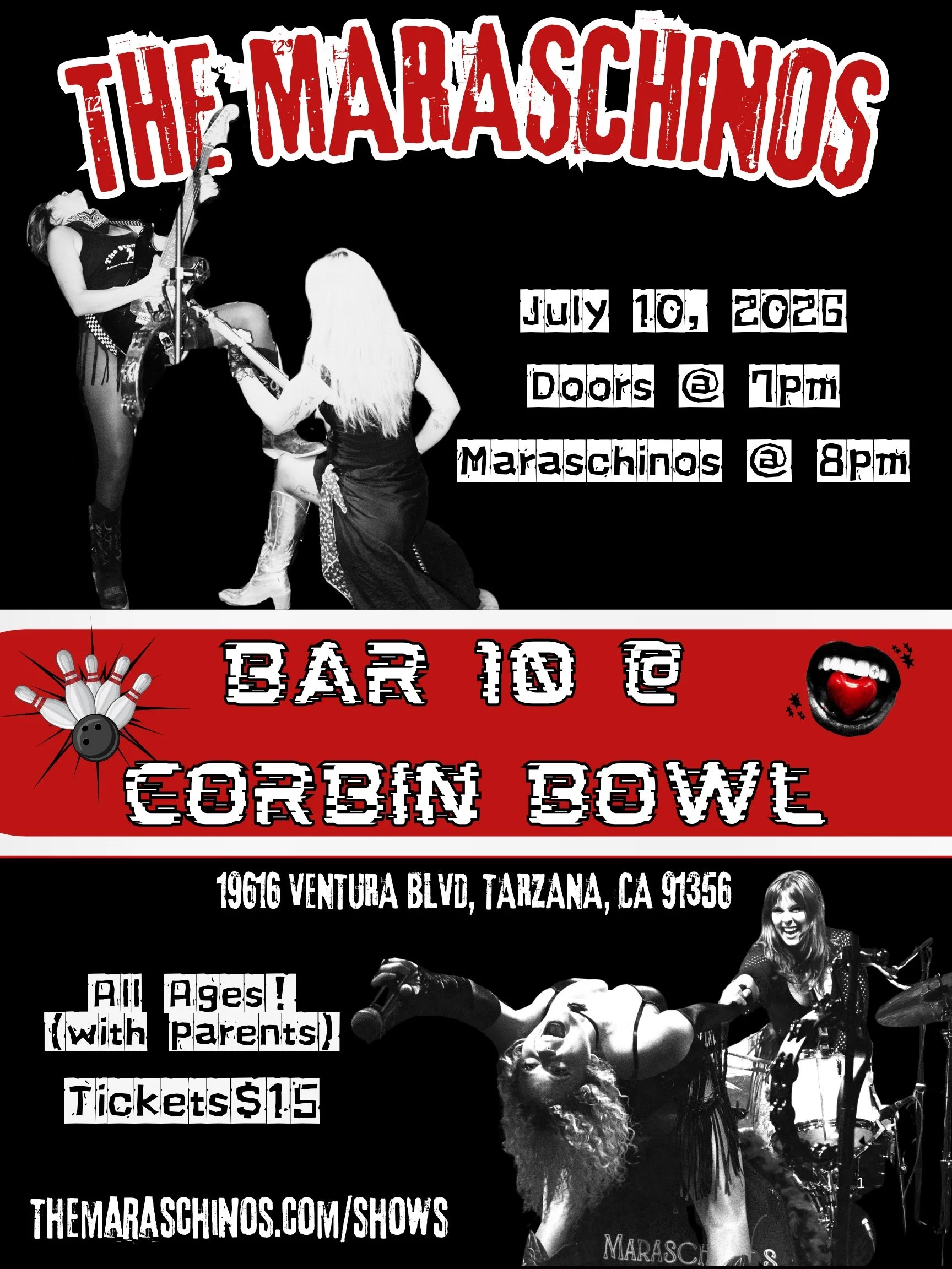 The Maraschinos at Bar 10
