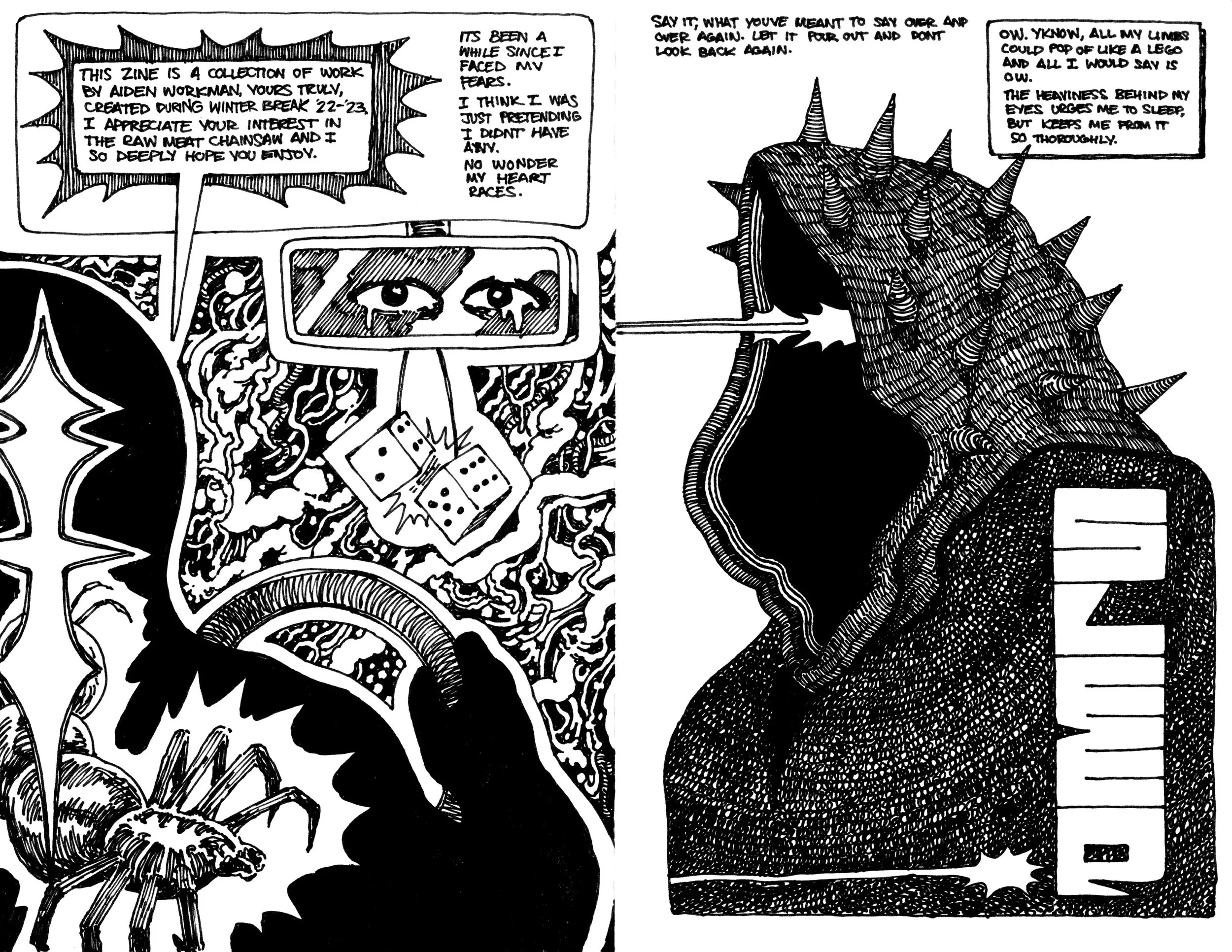 Excerpt from "Raw Meat Chainsaw II" - 2022, Undergrad