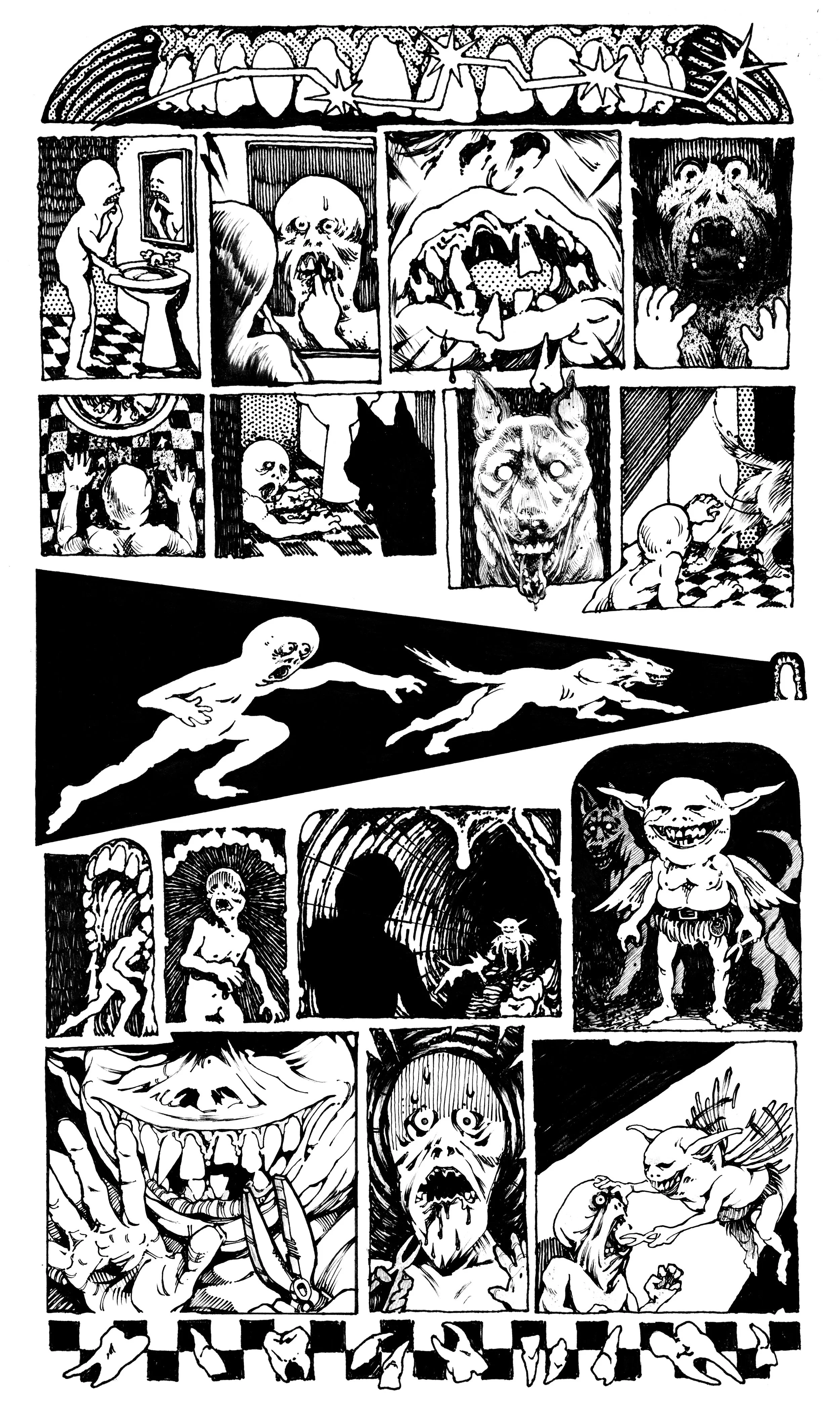 "Tooth Fairy" - 2025, Comics to Print, Undergrad