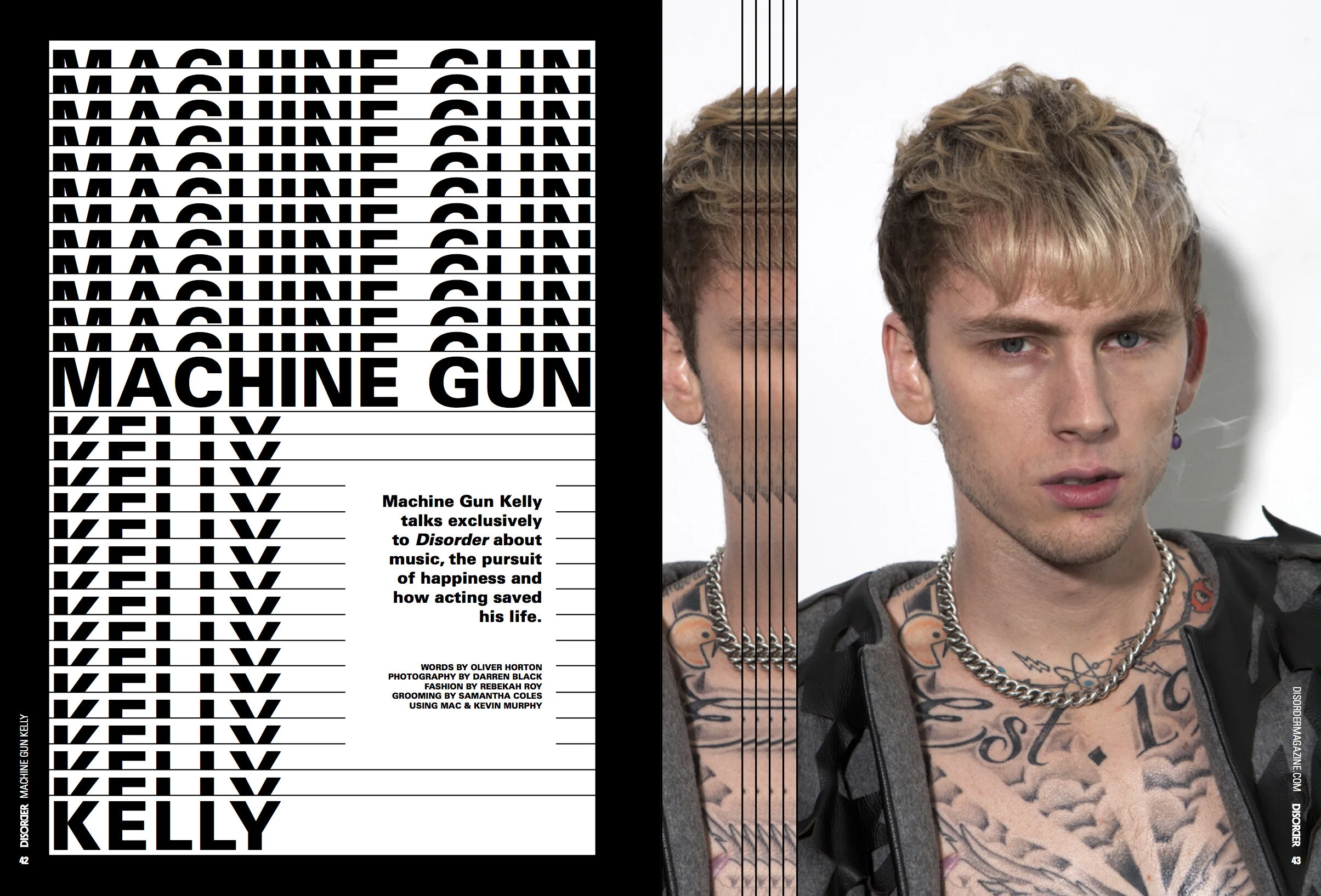Machine Gun Kelly — Fashion Stylist in London Rebekah Roy