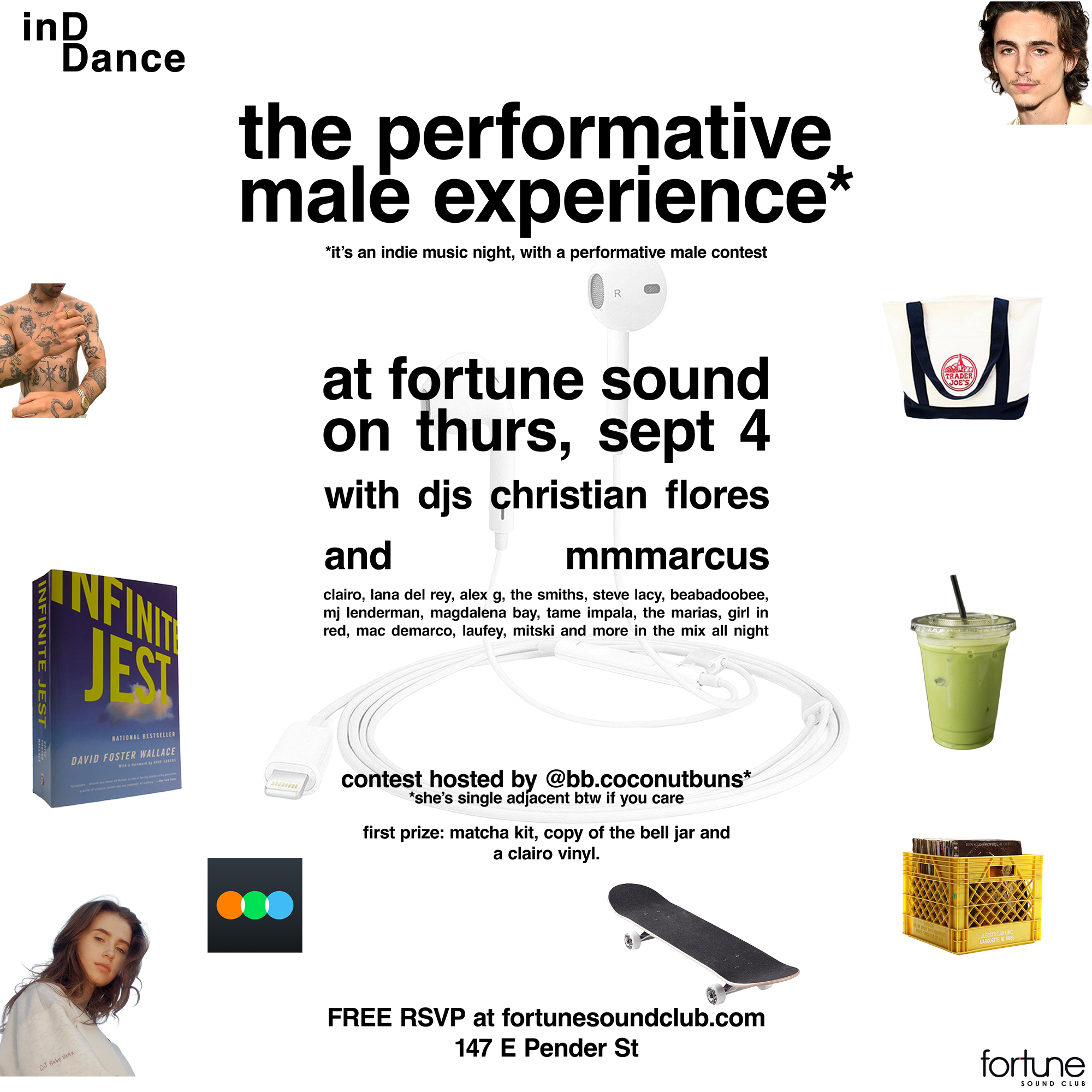 IN-D-DANCE PRESENTS the performative male experience