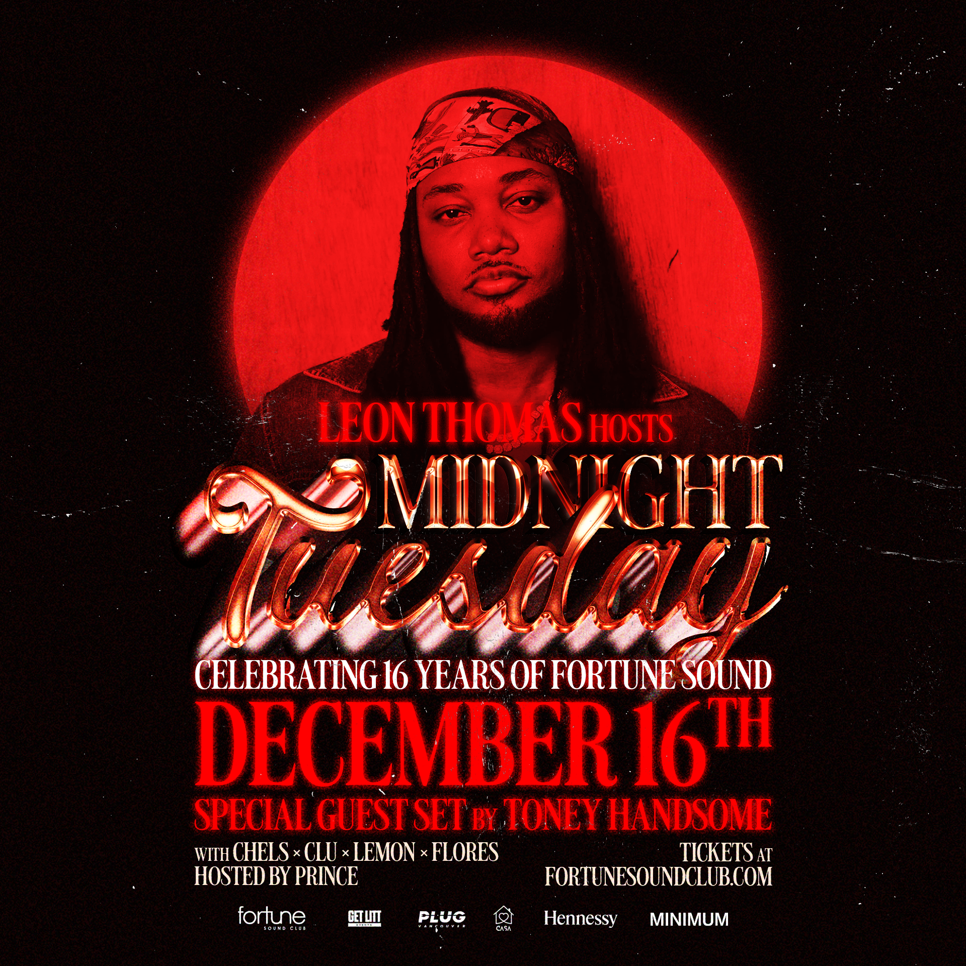 LEON THOMAS HOSTS MIDNIGHT TUESDAYS