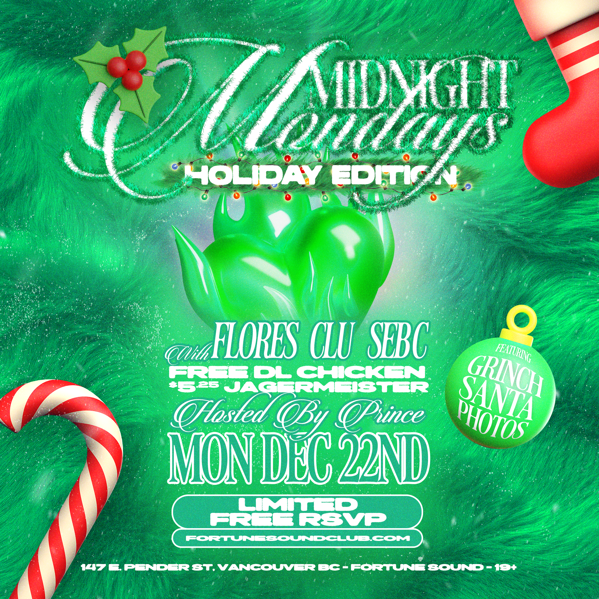 MIDNIGHT MONDAYS HOLIDAY EDITION