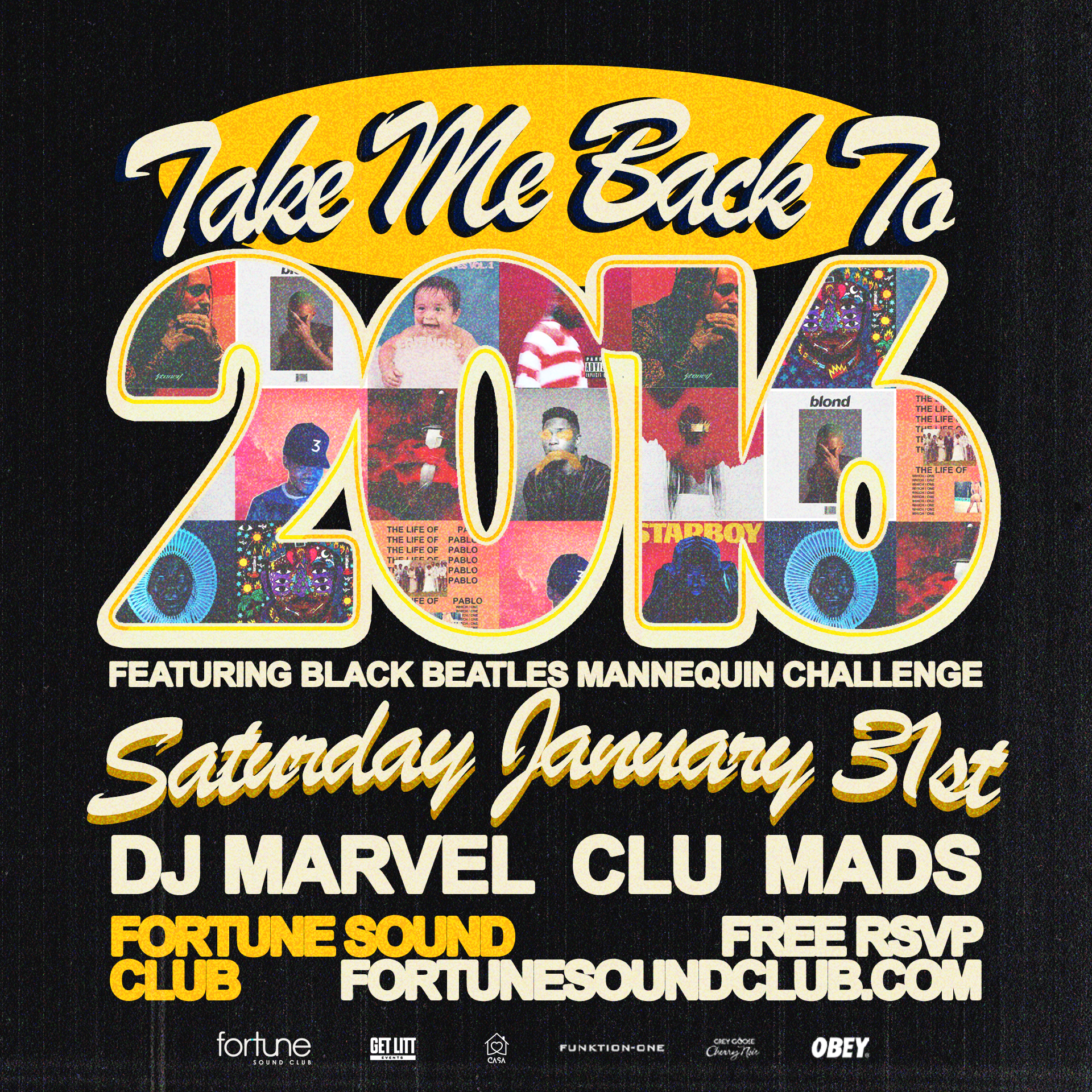 TAKE ME BACK TO 2016