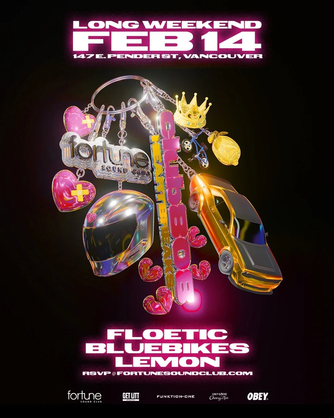 club808 &amp; heartbreaks on valentines day feb 14 💔 playing all your rap heartbreakts &amp; toxic bars all night long w tunes from selectas @mrfloetic @_djlemon @bluebikess 💘

Don&rsquo;t get too comfortable &amp; get on the guestlist ~ fortunesou