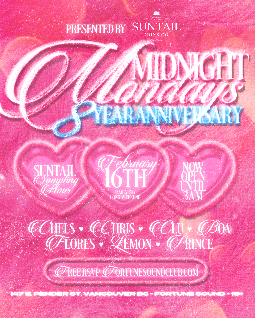 Midnight Mondays Celebrates 8 Years
