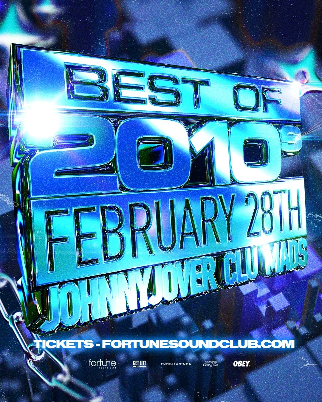 BEST OF 2010&rsquo;S BACK SAT. FEB 28TH 💽↩️🪩 All the biggest and best club HITS from 2010-2020 ONLY with DJs @johnnyjover @francisneil @madeleinemeier 

RSVP - fortunesoundclub.com #FortuneSound