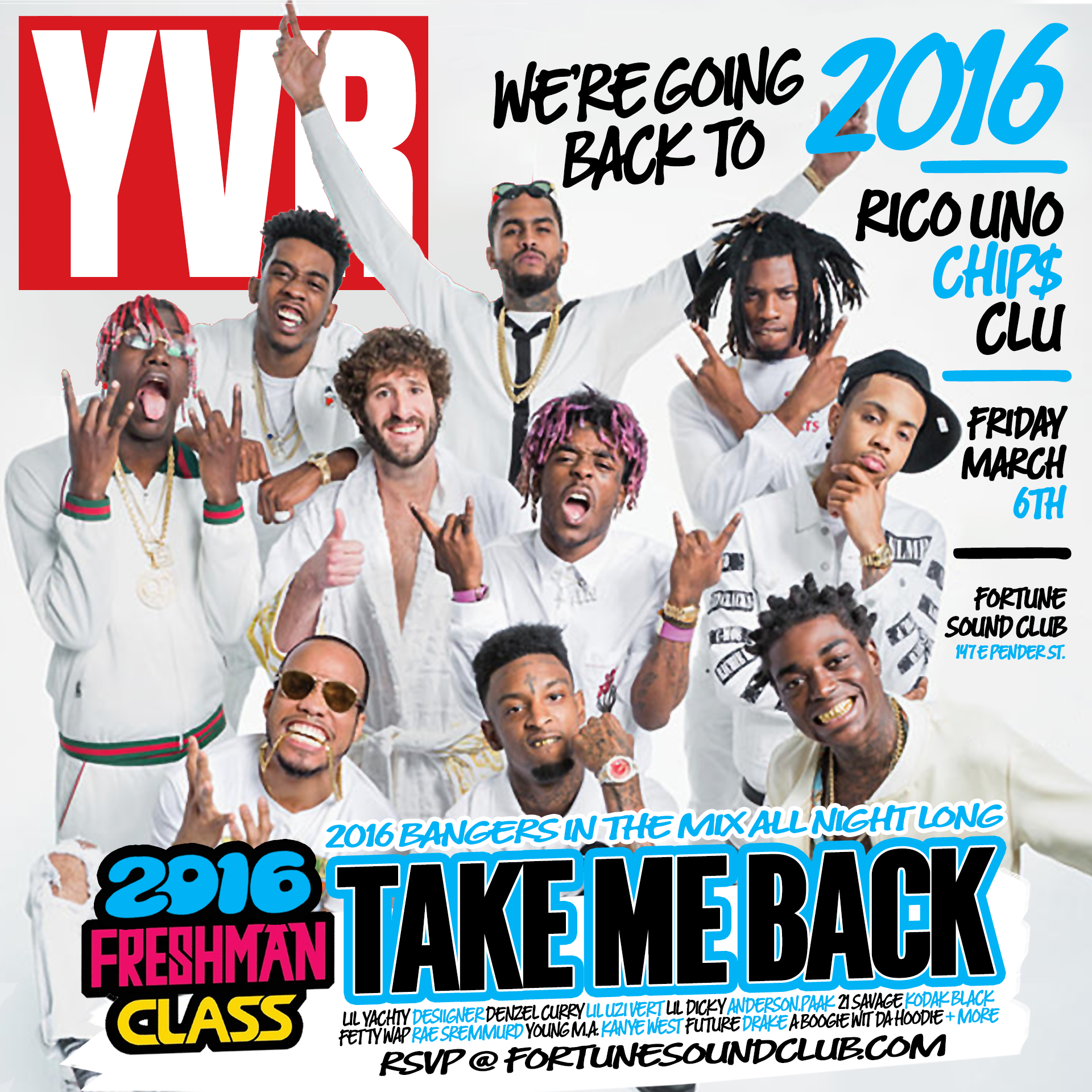 TAKE ME BACK TO 2016 AT HAPPY ENDING FRIDAYS