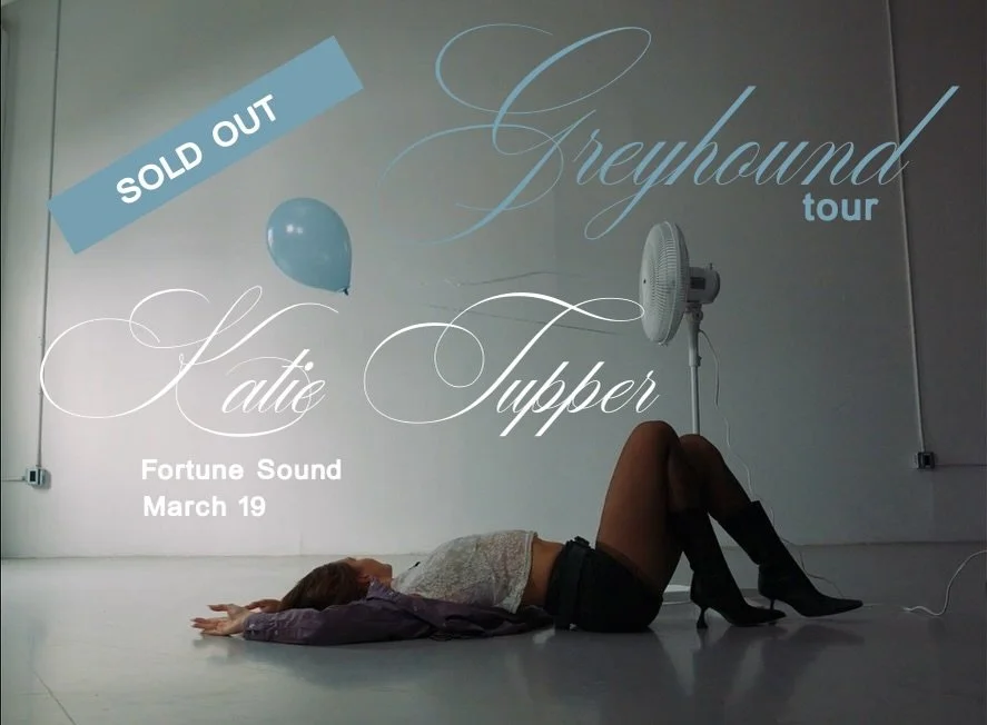 SOLD OUT 🩵 JUNO-nominated, Zane Lowe approved, and now coming to @fortunesound. @katietupper brings her indie R&amp;B to Vancouver on March 19. We are officially sold out.