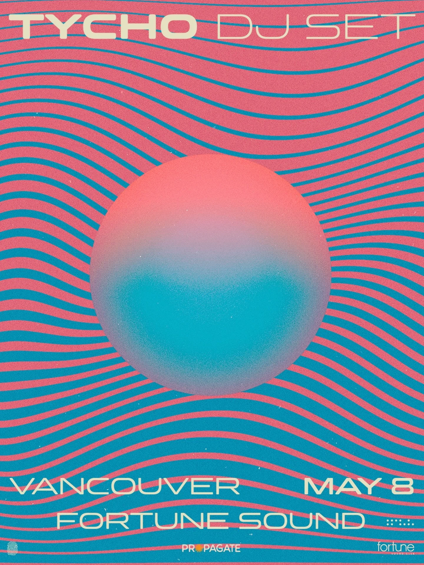 📣 JUST ANNOUNCED 📣 San Francisco-based songwriter and producer, Tycho, takes over Fortune Sound for a rare DJ set on Friday, May 8th!
⁠
Known for blending vintage synths with organic, human elements, @tychomusic has earned two GRAMMY nominations an