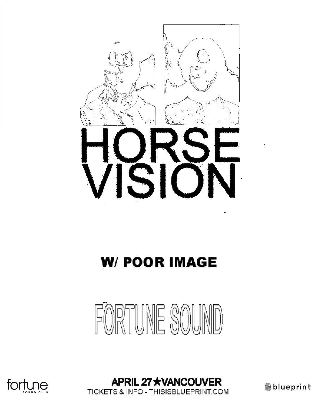 support added ☆ @poorimg joins @horse__vision at @fortunesound . April 27.

Poor Image are a seven-piece out of the Bay Area who spent the summer on the road with Dutch Interior before dropping their self-titled debut last October. Produced by Dutch 