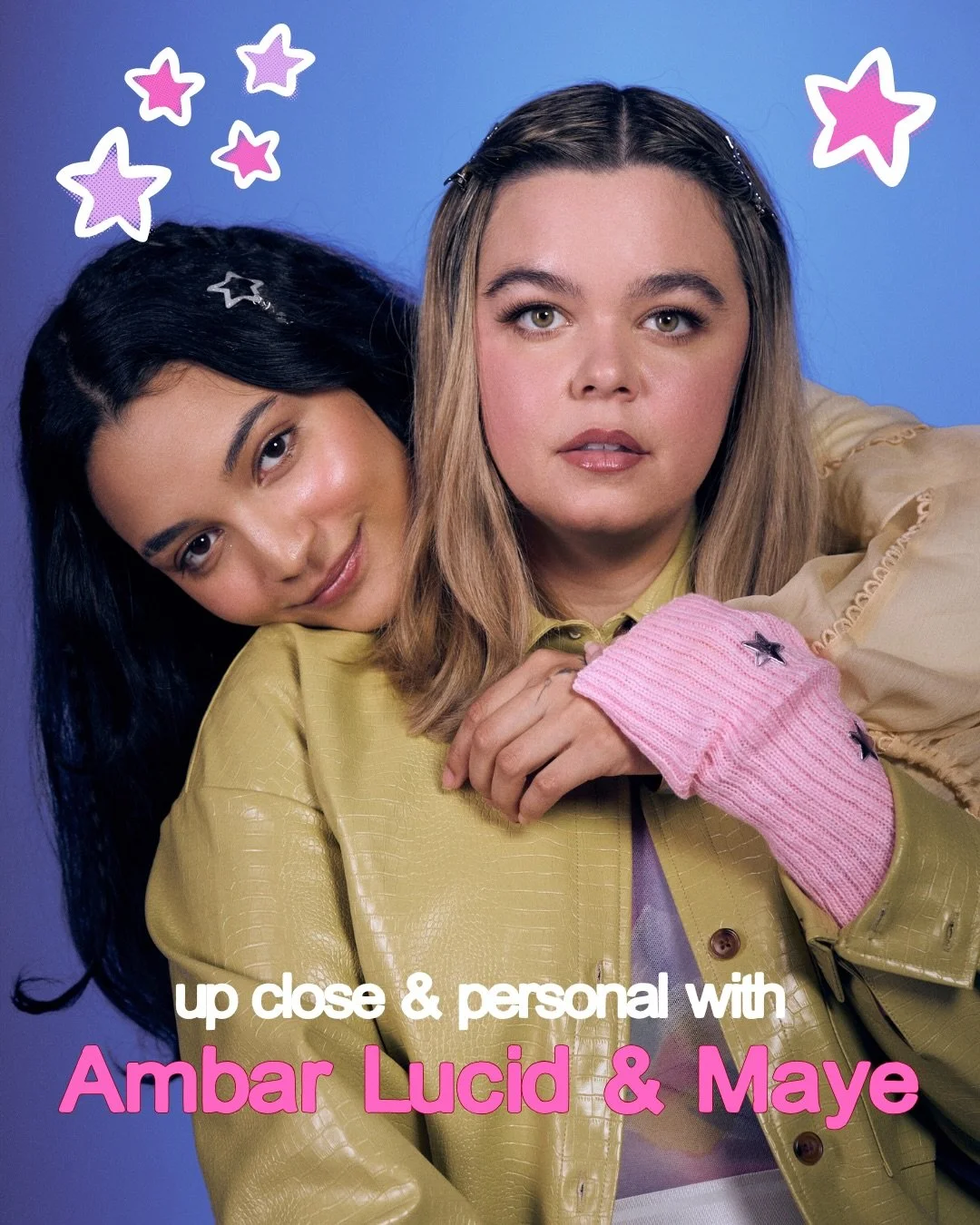 Between languages, between cultures ⭐️ @ambarlucid &amp; @mayetogo on growing up between worlds, and what it means to finally share a stage.

Catch them at @fortunesound, May 5th. Link in bio for tickets.