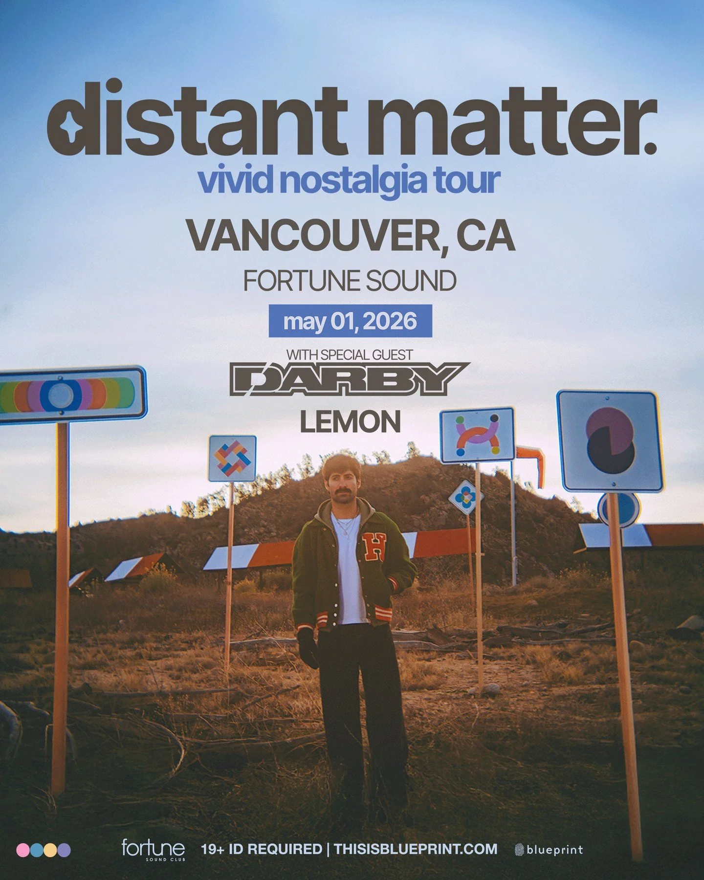 🤝 SUPPORT ADDED 🤝 @darbysounds and @_djlemon join @distantmatter for his vivid nostalgia tour at @fortunesound on Friday May 1st!⁠
⁠
Expect a night of deep, melodic house and gritty bass 😮&zwj;💨⁠
⁠
Hit the link in bio to secure your tickets 🎟️