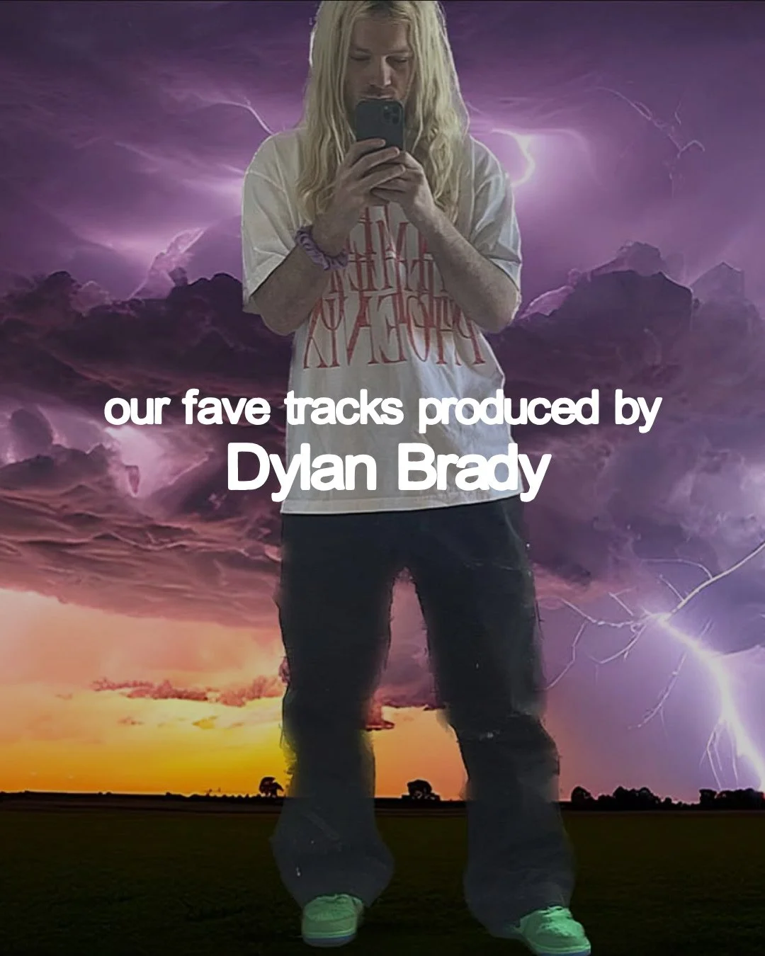 check out some of our fav tracks dylan brady has worked on (in no particular order) 😎⁠
⁠
1. hit me where it hurts x - Skrillex, Dylan Brady, Caroline Polachek⁠
2. Let King Tonka Talk - Yeat, King Kylie⁠
3. Guess - Charli xcx⁠
4. Sojourn - Joji⁠
5. b