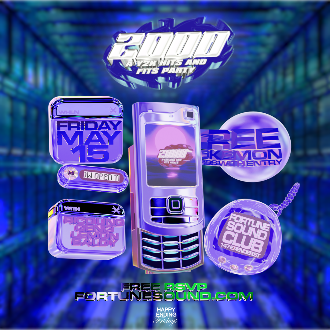 2000: Y2K HITS AND FITS AT HAPPY ENDING FRIDAYS