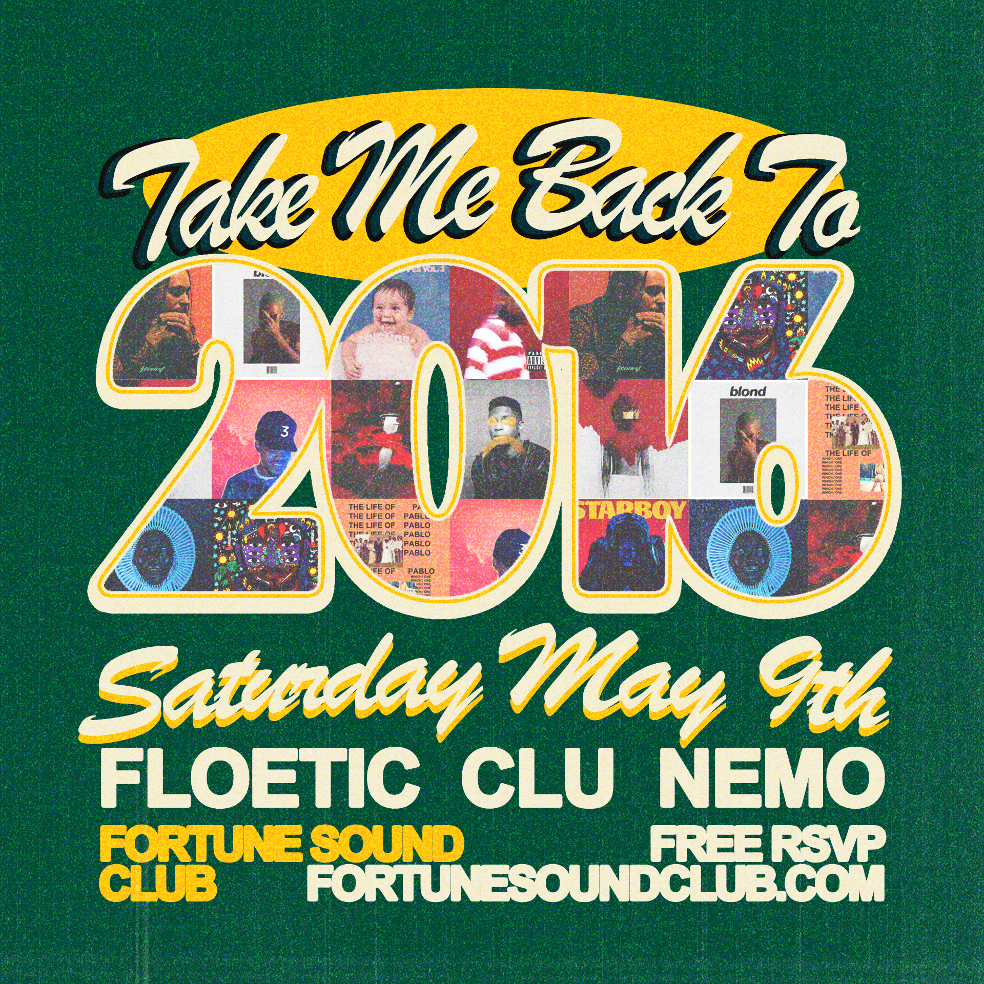 TAKE ME BACK TO 2016