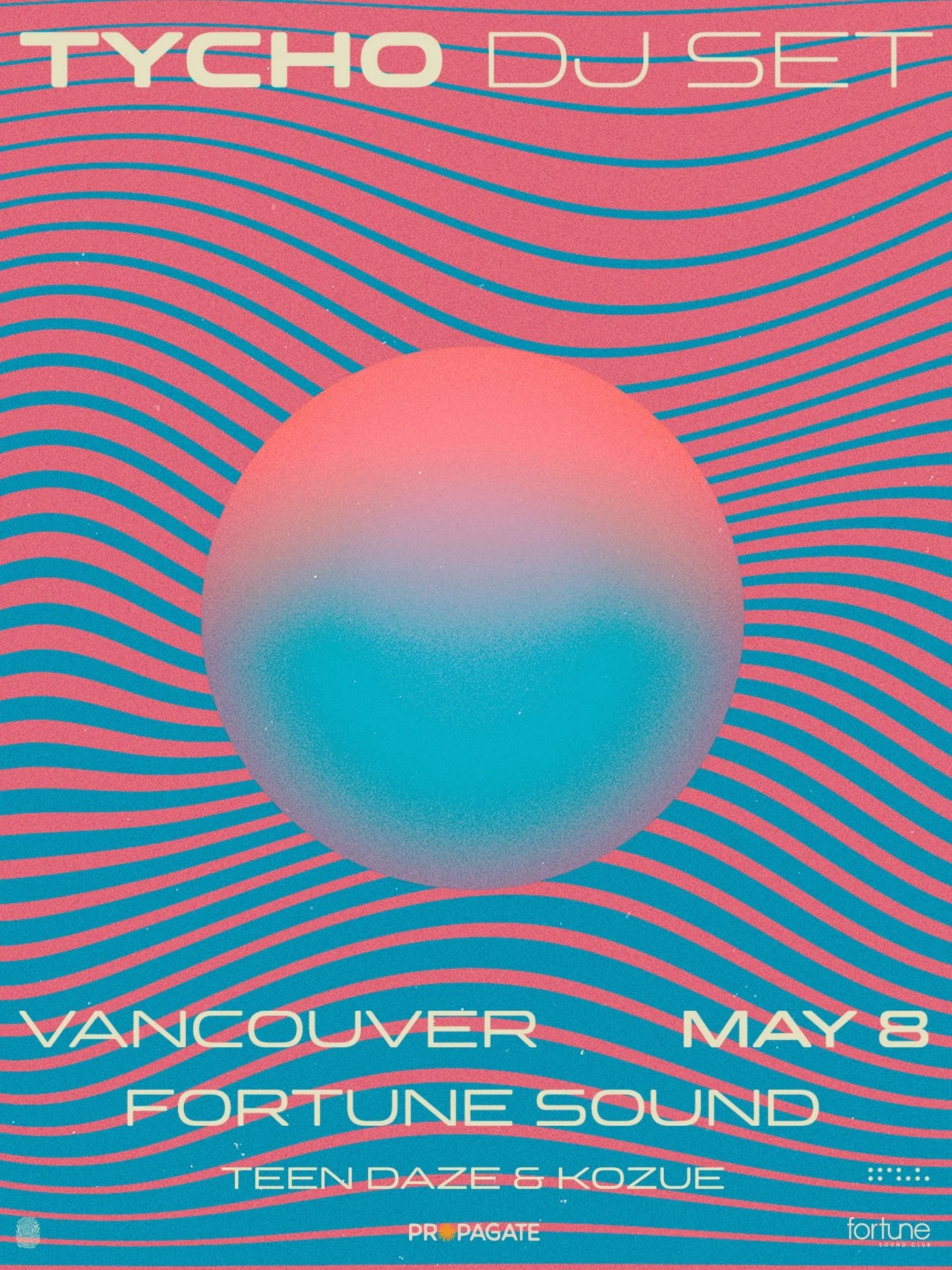 🪐 TYCHO SUPPORT ADDED 🪐 @teendaze and @kozue__dj join @tychomusic on Friday, May 8th at @fortunesound!⁠
⁠
🚨 Tickets are now OVER 75% SOLD 🎟️ Secure yours now via 🔗 in bio