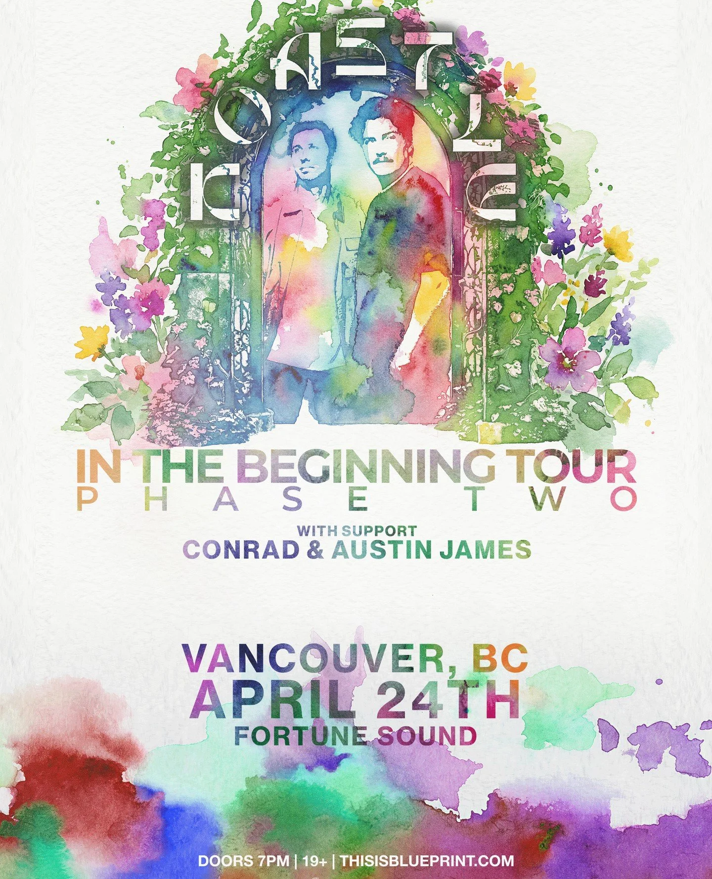 TONIGHT! Koastle bring their In The Beginning tour to @fortunesound w/ support from @hey_conrad &amp; @austinjamesdj 🤝 See set times below:⁠
⁠
Doors: 8:00PM⁠
Austin James: 8:00PM⁠
Conrad: 8:45PM⁠
Koastle: 9:45PM⁠
⁠
🎟️ Tickets available online &amp;