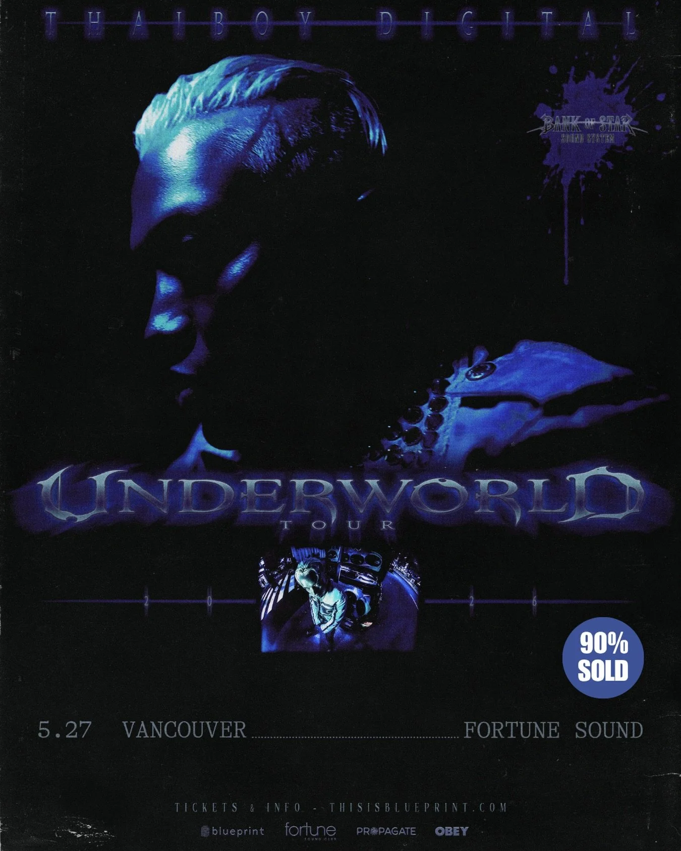 LOW TICKET WARNING 🚨 Vancouver, take this as a sign. Tickets for @bigthaiboy&rsquo;s Vancouver stop on the Underworld Tour are 90% sold 🗣️ The time to act is now! Dont miss out, lock in your tickets via the link in bio before theyre gone 👀