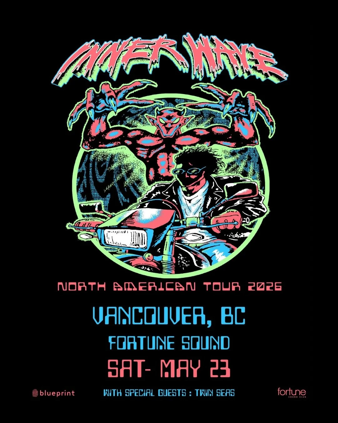 IMPORTANT SHOW UPDATE: Los Mesoneros will not be joining Inner Wave on their spring tour. Full statement below

&ldquo;The North American Tour is still full speed ahead for Inner Wave. We&rsquo;re out on the road and can&rsquo;t wait to see all of yo