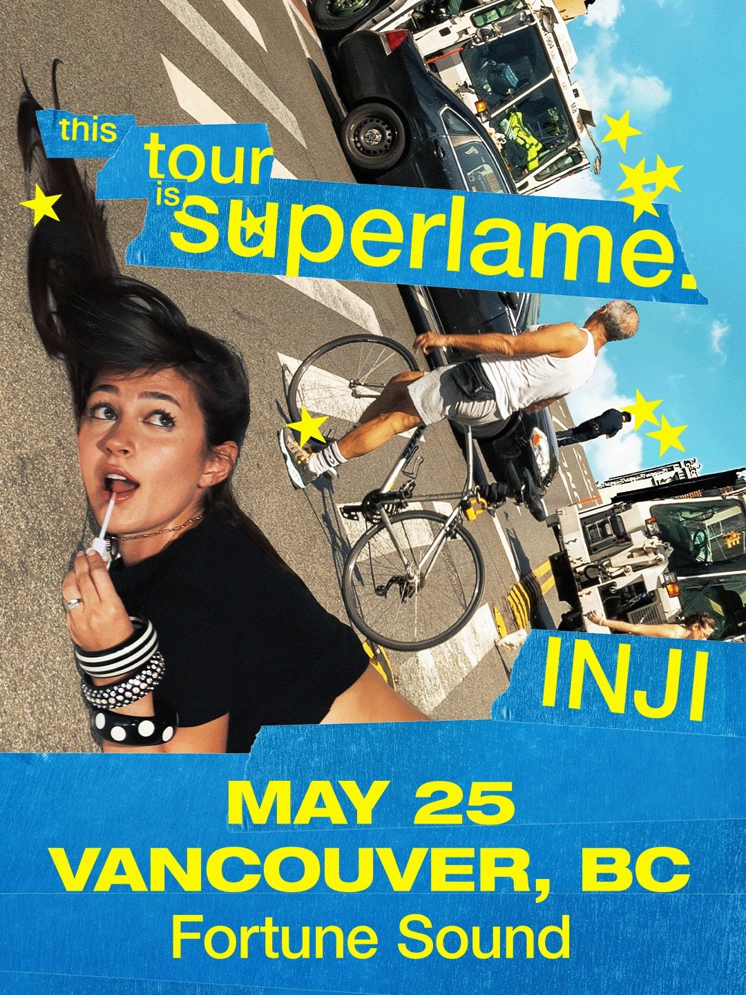 T-MINUS 1 WEEK ‼️ Philadelphia-based Turkish dance pop singer-songwriter @injiverse kicks off her &ldquo;this tour is superlame.&rdquo; on Canadian turf Monday, May 25th at @fortunesound!

And we&rsquo;re down to the LAST 15 TICKETS 😱 Secure yours N