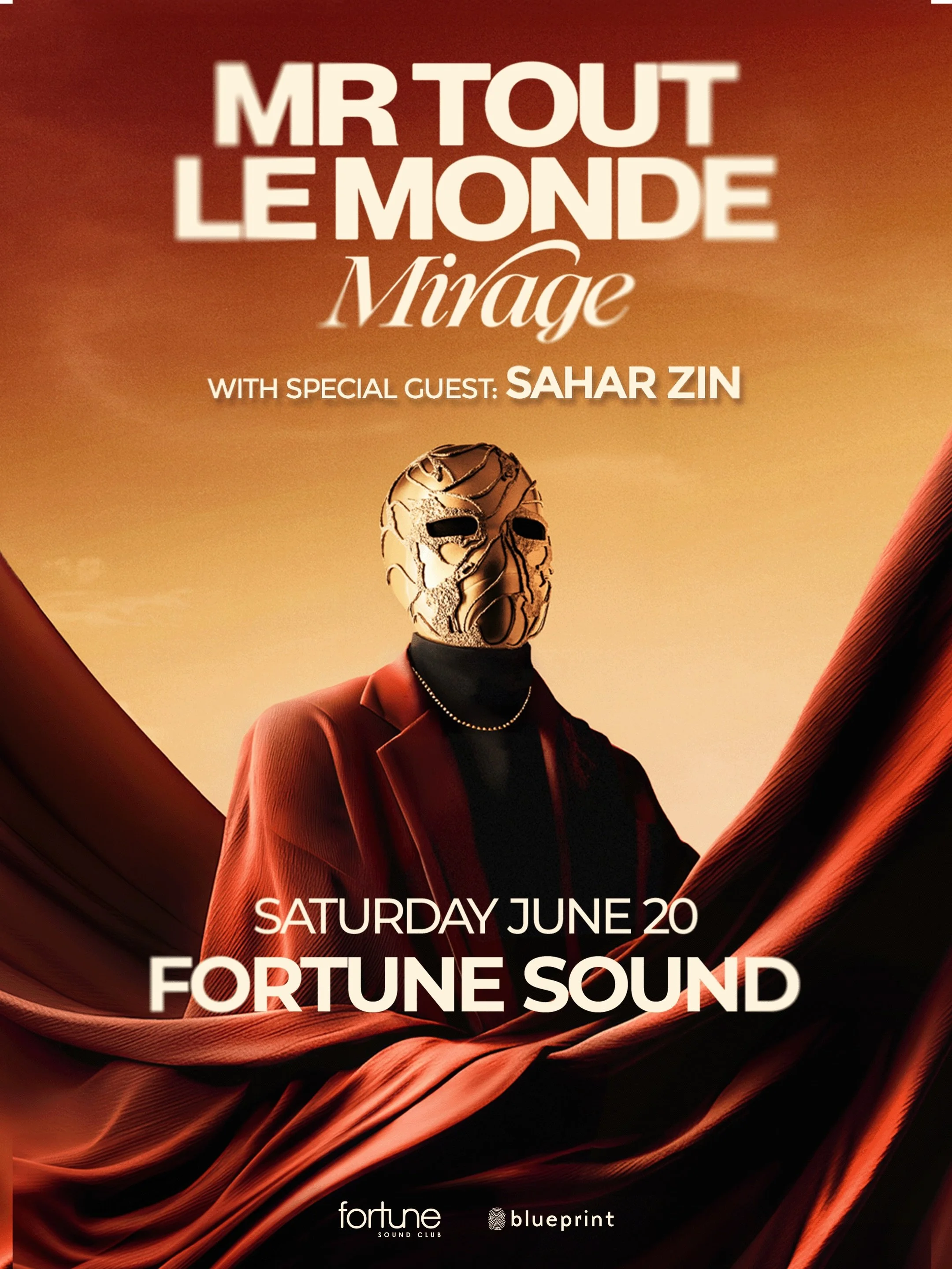 SUPPORT ADDED 🤝 Multi-instrumentalistt and producer @mrtoutlemondemusic returns to our fine city, taking over Fortune Sound on June 20th. With support from @saharzin_⁠
⁠
MR TOUT LE MONDE is a self-taught multi-instrumentalist and producer music invi