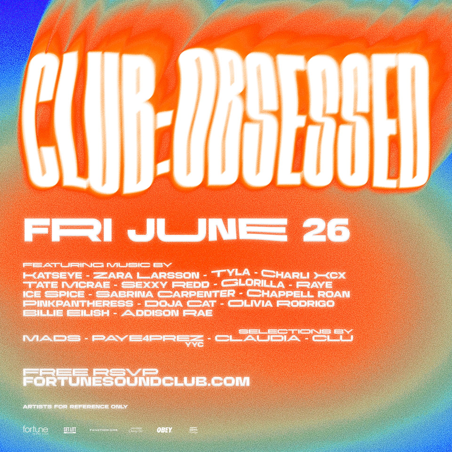 CLUB:OBSESSED AT HAPPY ENDING FRIDAYS 