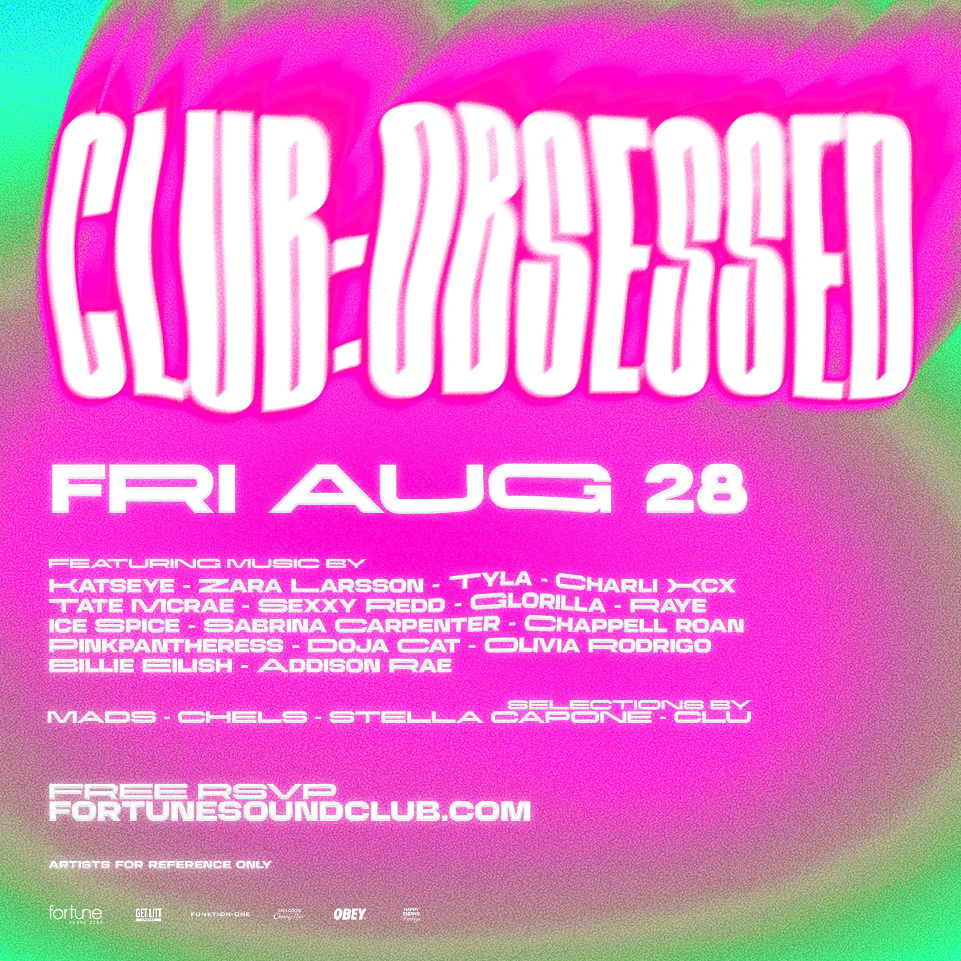 CLUB:OBSESSED AT HAPPY ENDING FRIDAYS