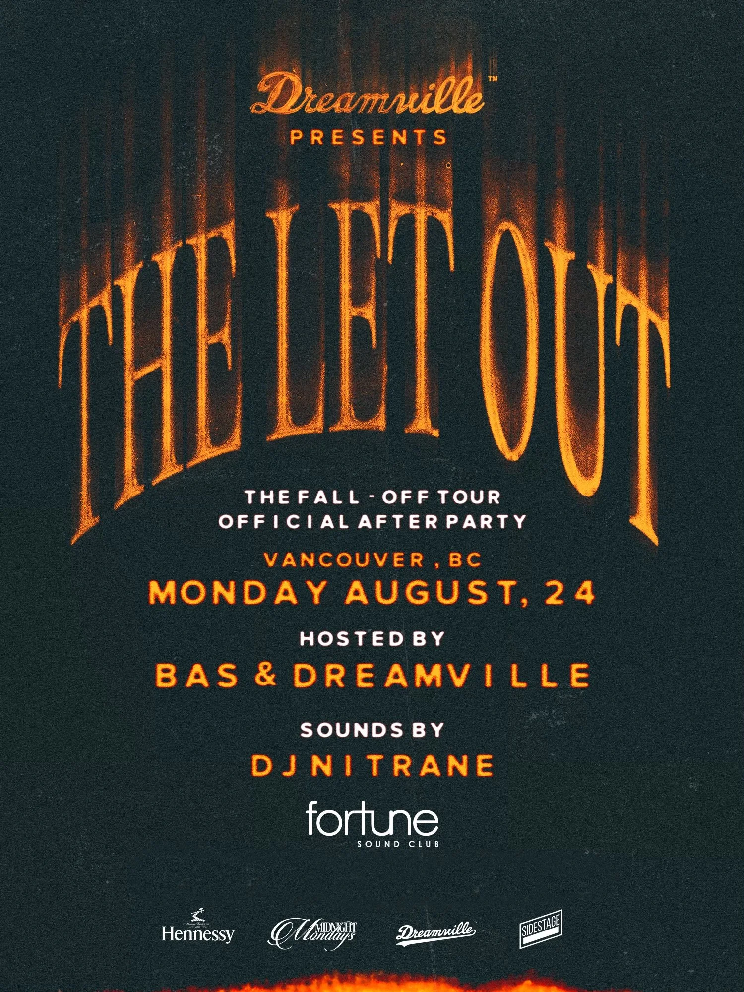 The Fall-Off Tour Official AP FT. Bas &amp; Dreamville AT MIDNIGHT MONDAYS