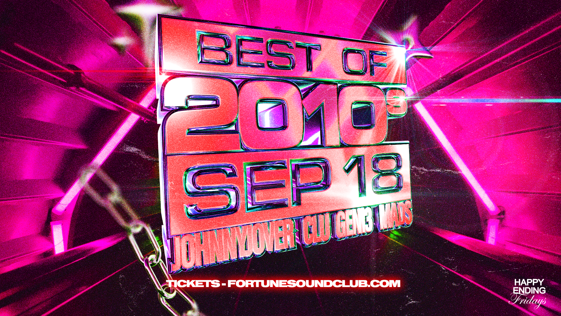 BEST OF 2010’S AT HAPPY ENDING FRIDAYS