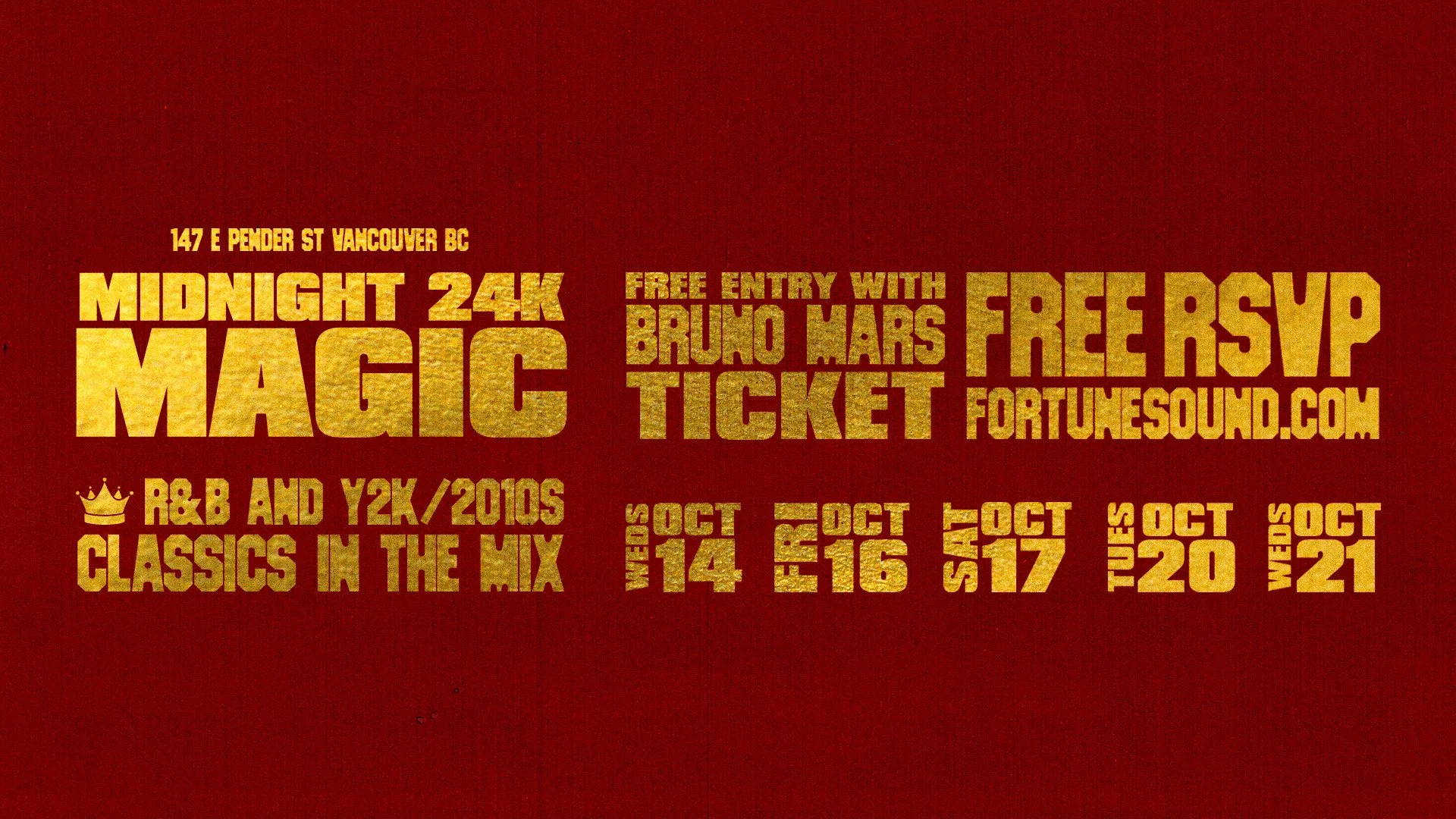 MIDNIGHT 24K MAGIC