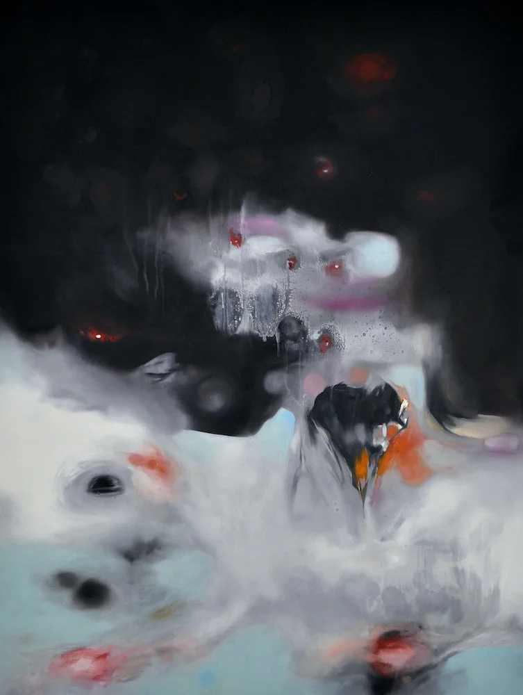 Found Object No.1, H42" x W36", oil on panel