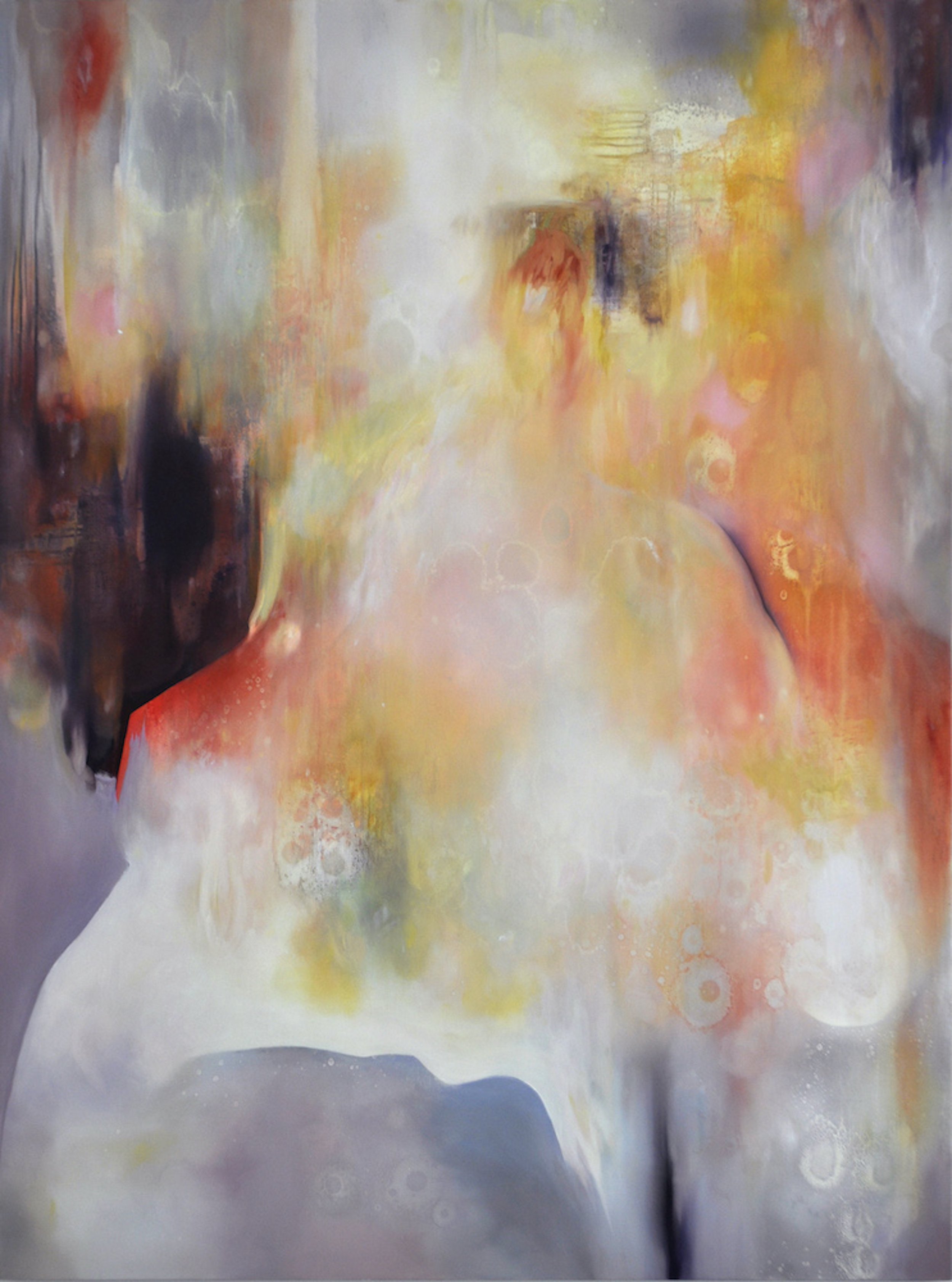 Everything I Never Told You, H48" x W36", oil on panel (SOLD)