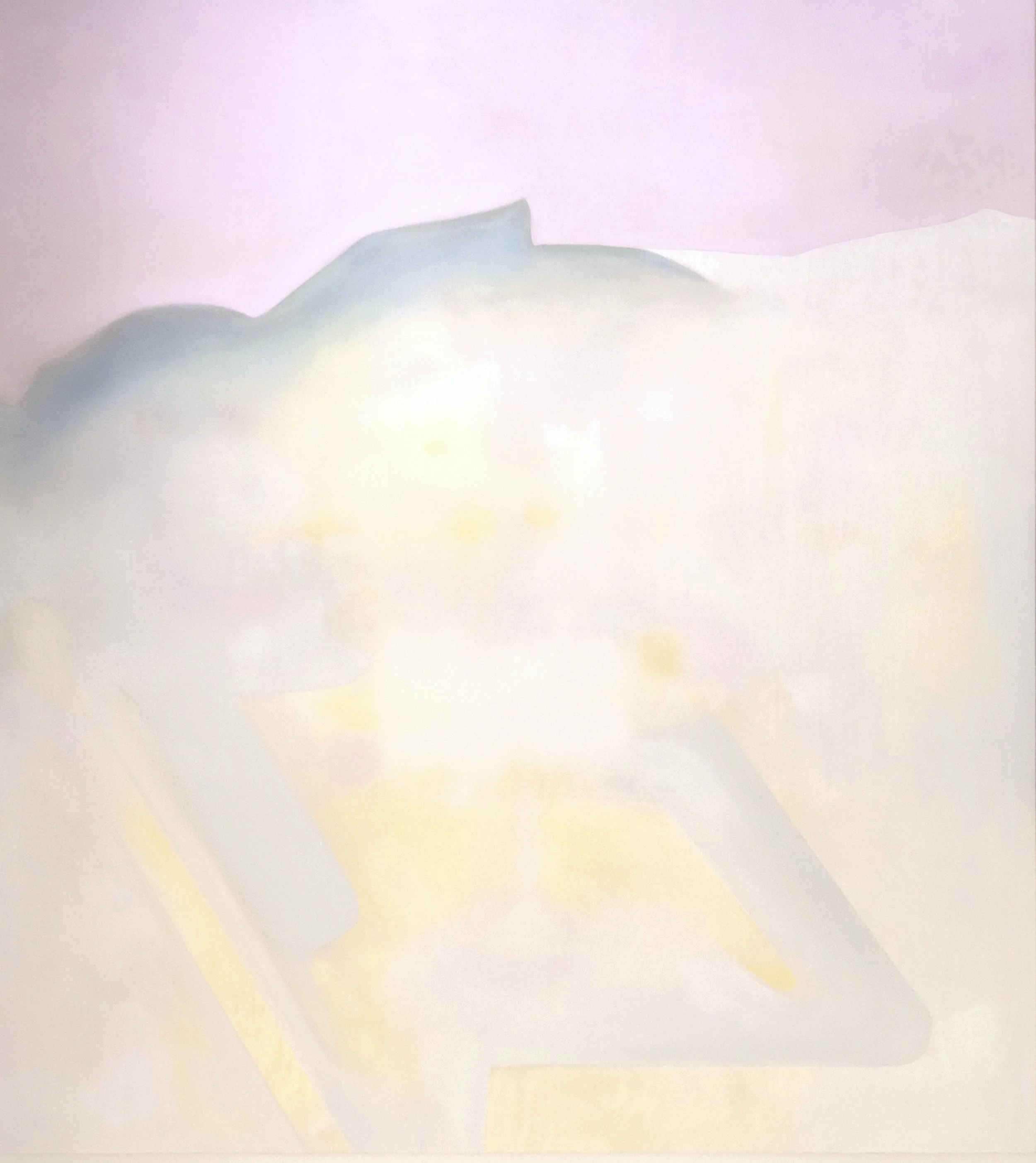 April, H48" x W42", oil on panel, NFS